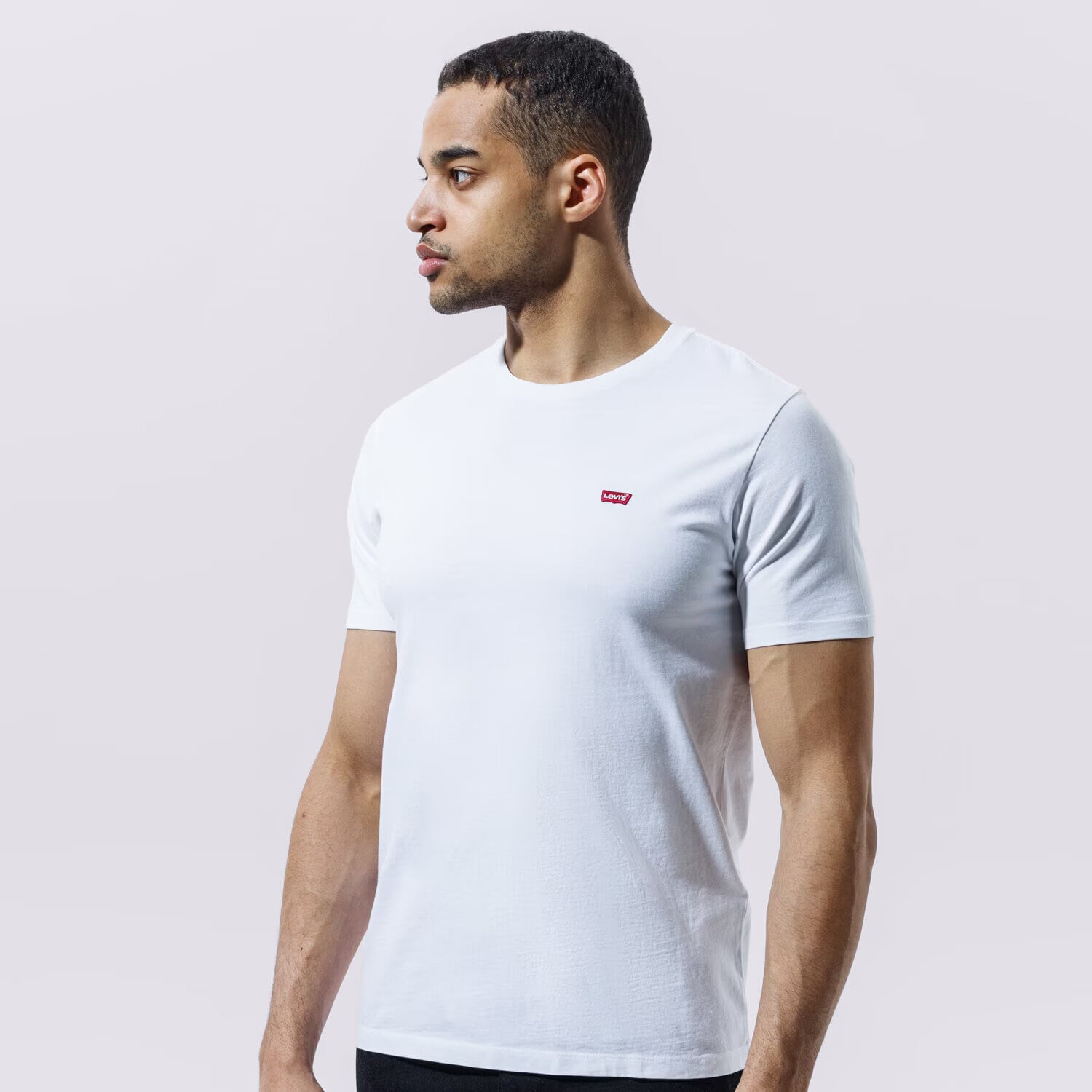 pánské tričko LEVI'S TRIČKO SS ORIGINAL HM TEE 566050000 BÍLÁ