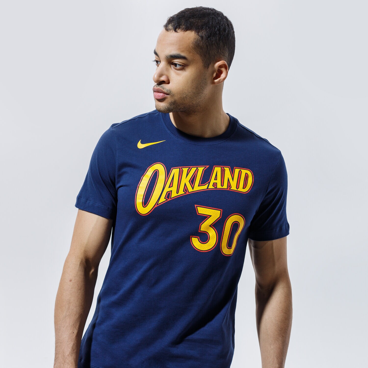 pánské tričko NIKE TRIČKO GSW M NK TEE ES CE NN NBA CT9425-419 TMAVOMODRÁ