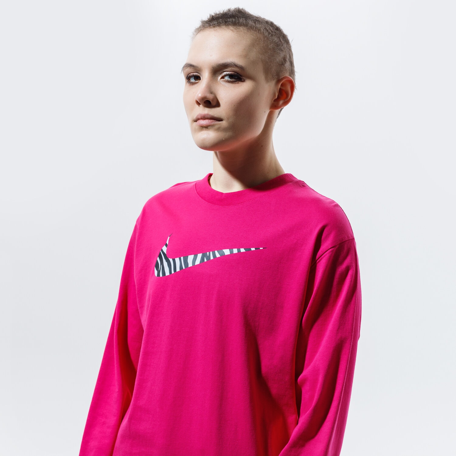 dámská mikina NIKE MIKINA SPORTSWEAR DC5294-615 RŮŽOVÁ