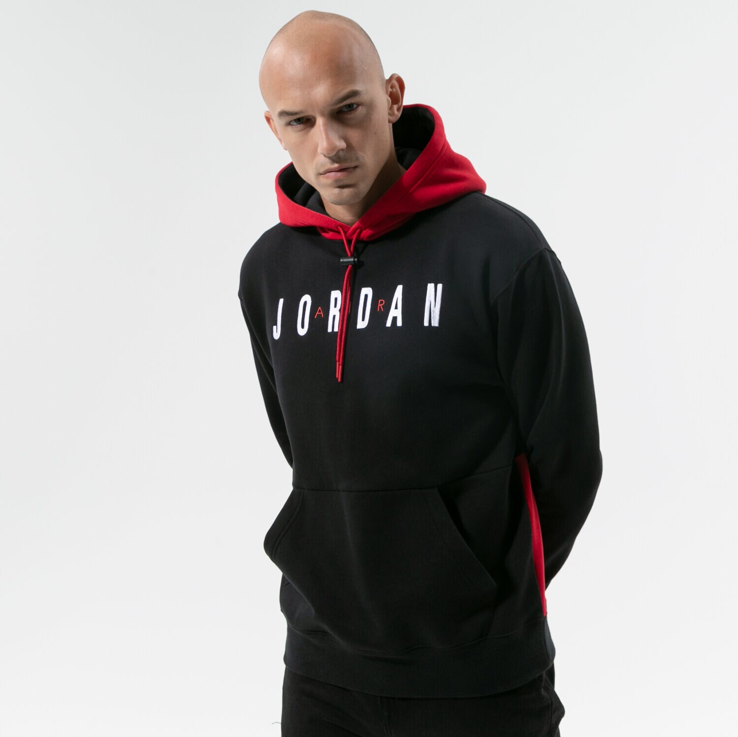 pánská mikina JORDAN MIKINA S KAPUCÍ JUMPMAN AIR CW8434-010 ČERNÁ