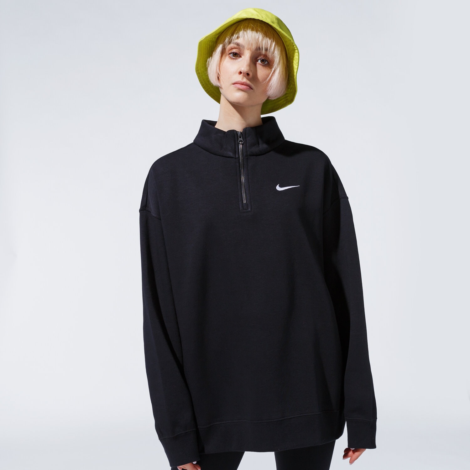 dámská mikina NIKE MIKINA SPORTSWEAR DC5424-010 ČERNÁ
