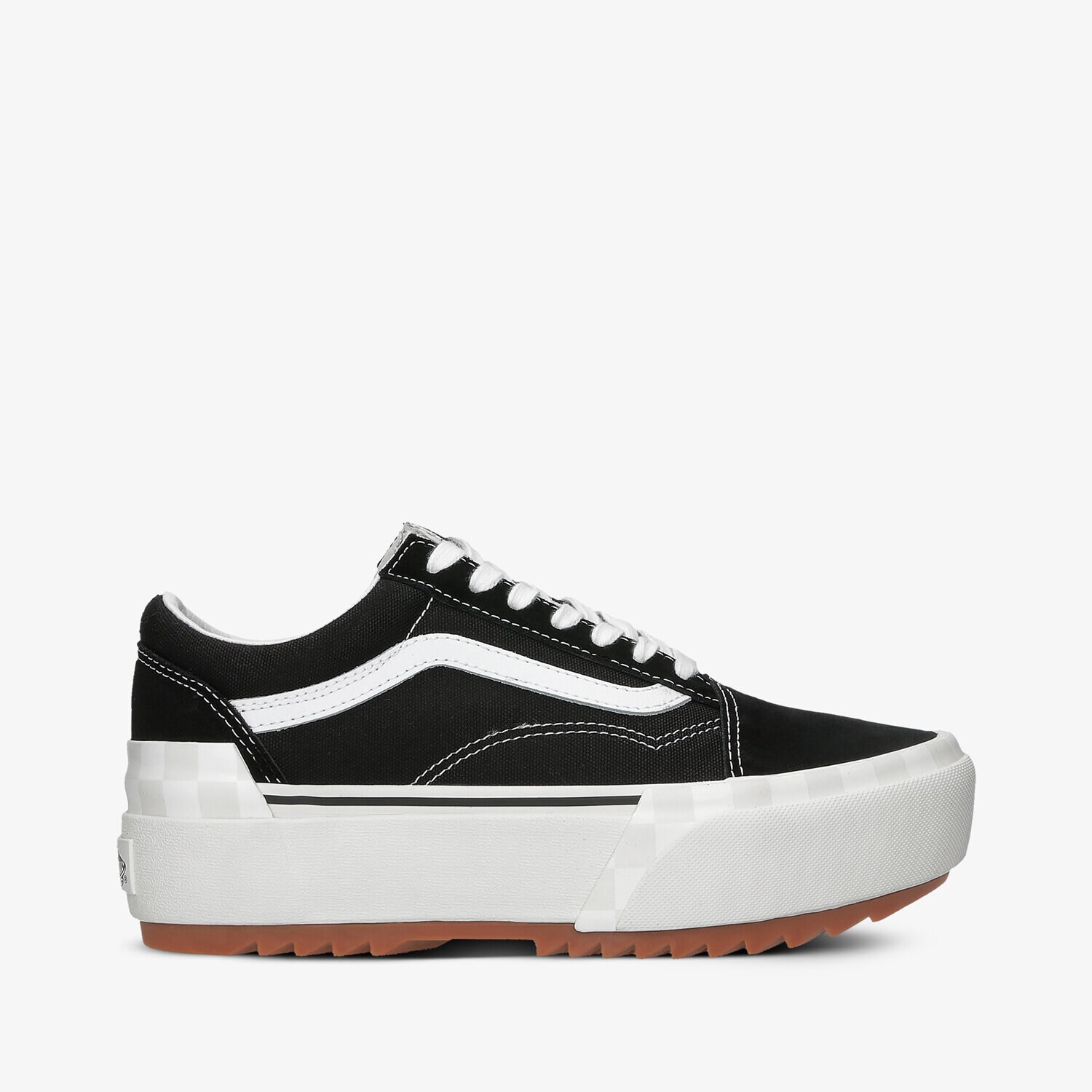 dámské tenisky VANS OLD SKOOL STACKED  VN0A4U155ZN1 ČERNÁ