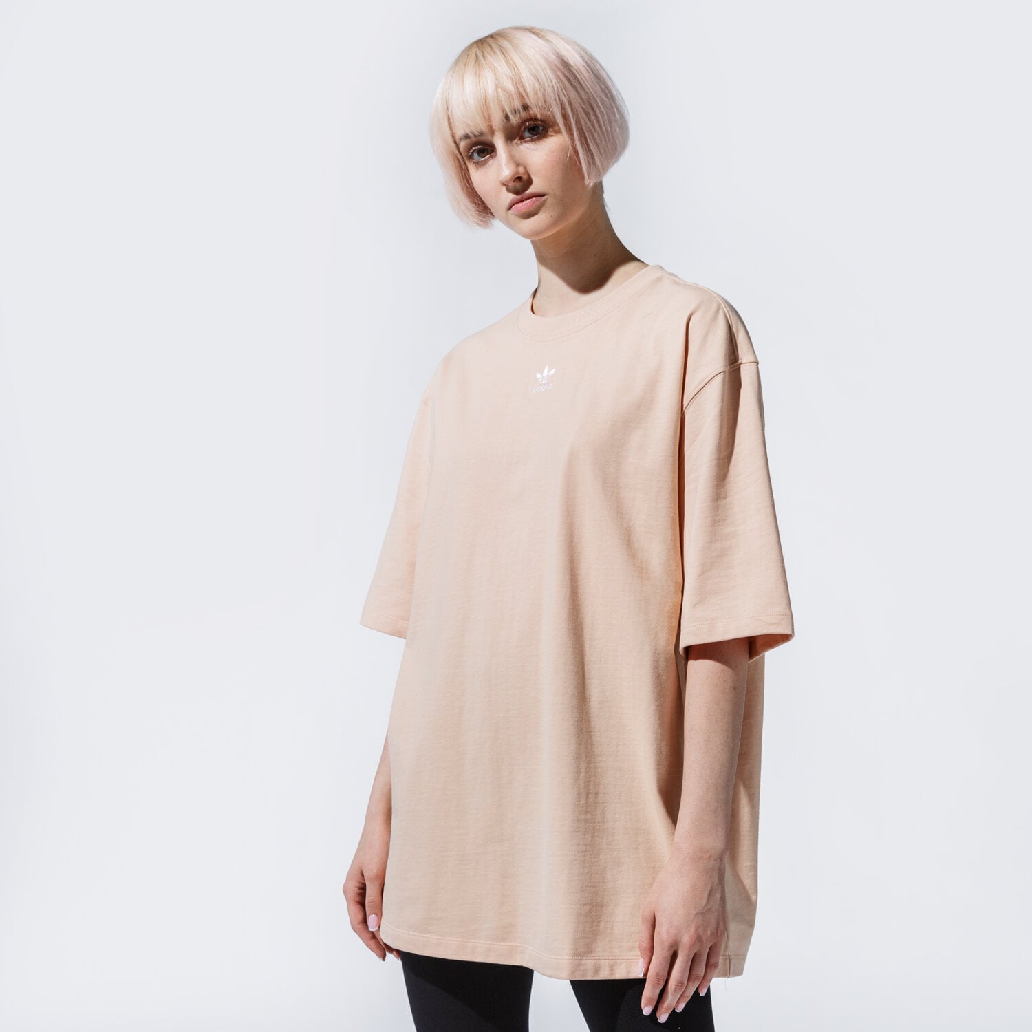 dámské tričko ADIDAS TRIČKO TEE H45579 BÉŽOVÁ