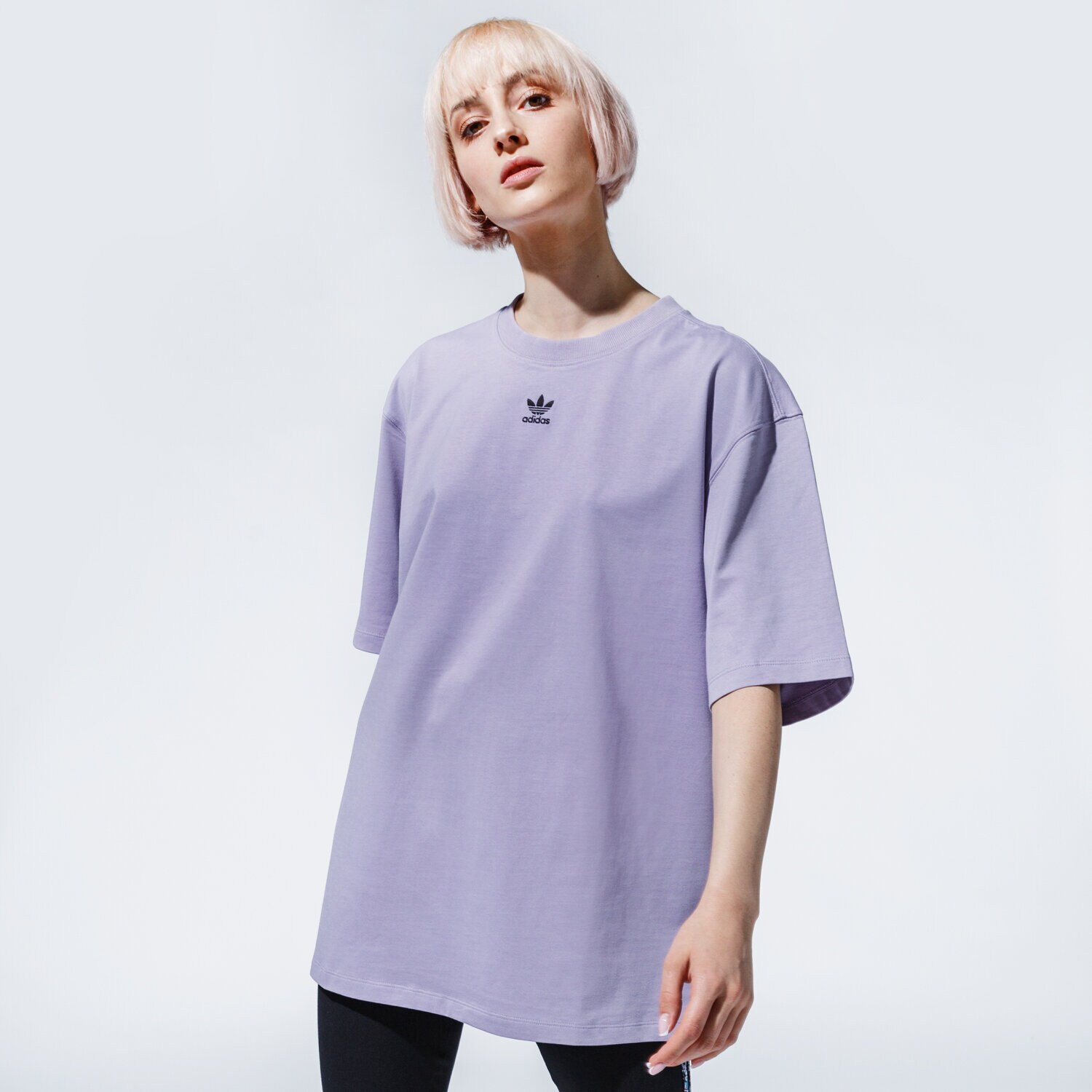 dámské tričko ADIDAS TRIČKO TEE GN4782 FIALOVÁ