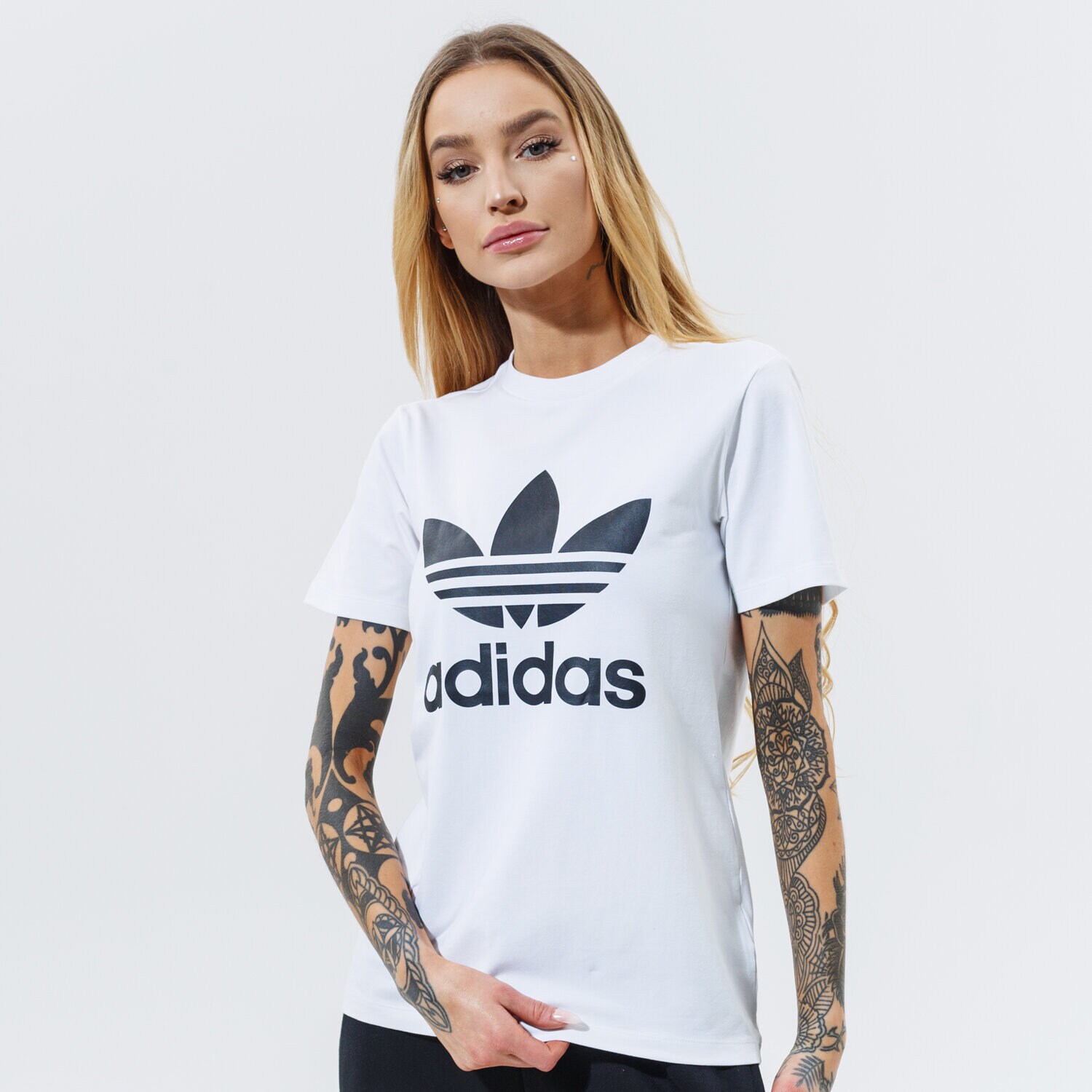 dámské tričko ADIDAS TRIČKO TREFOIL TEE GN2899 BÍLÁ