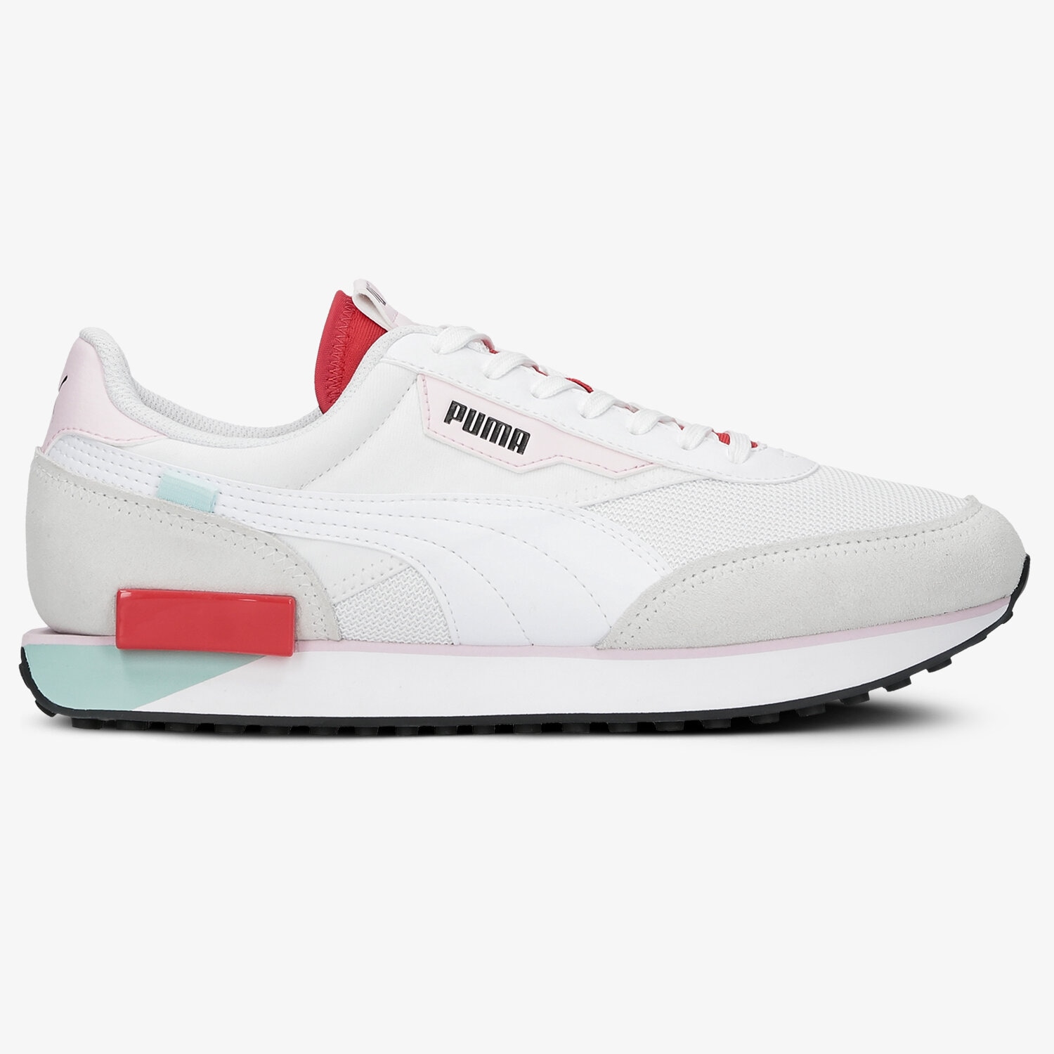pánské tenisky PUMA FUTURE RIDER NEON PLAY 37338309 BÍLÁ