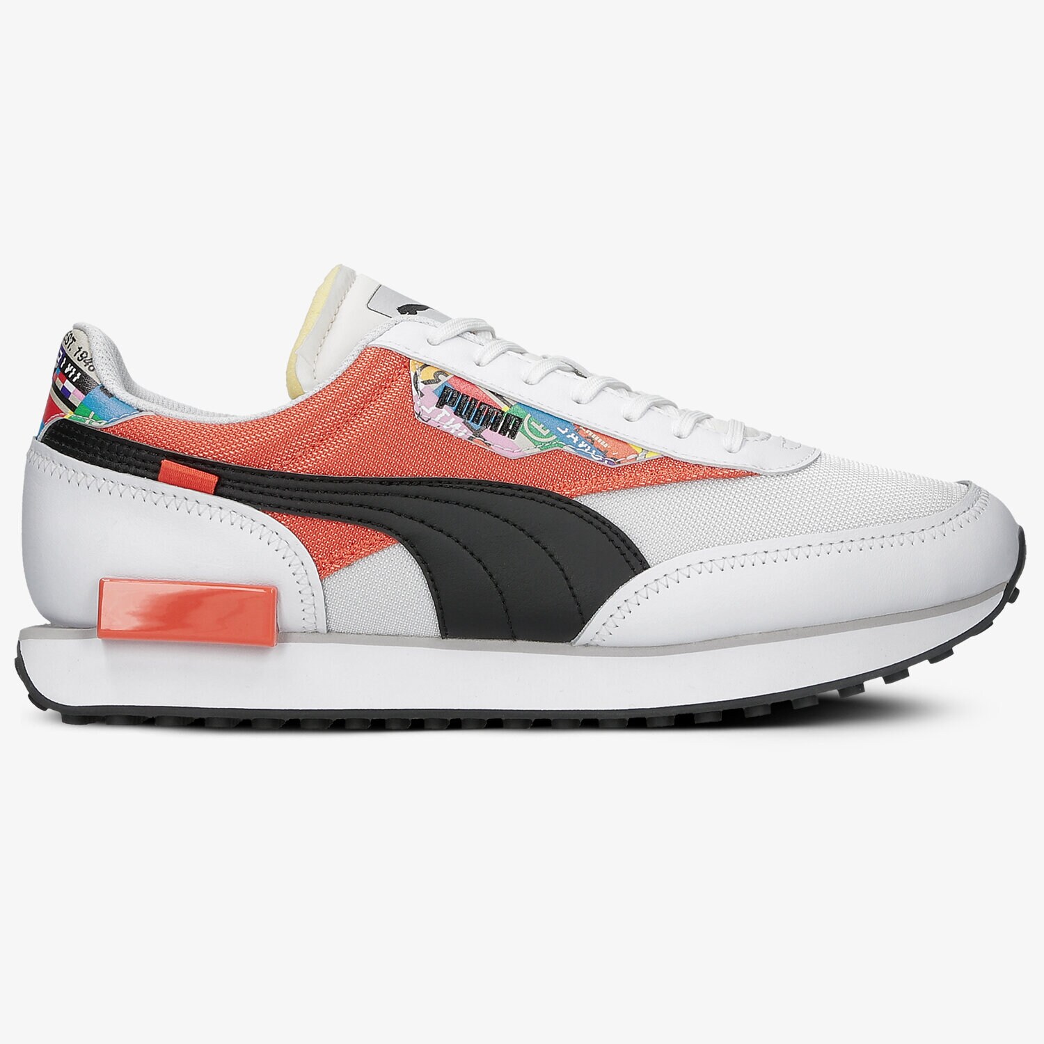 pánské tenisky PUMA FUTURE RIDER INTL GAME 37597101 BÍLÁ