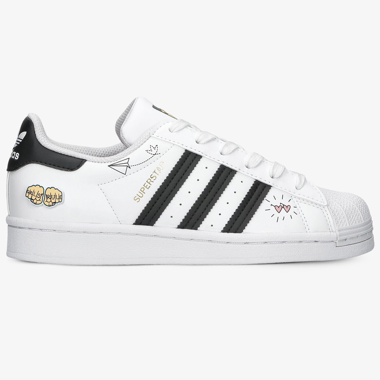 dětské tenisky ADIDAS SUPERSTAR J  FX5202 BÍLÁ