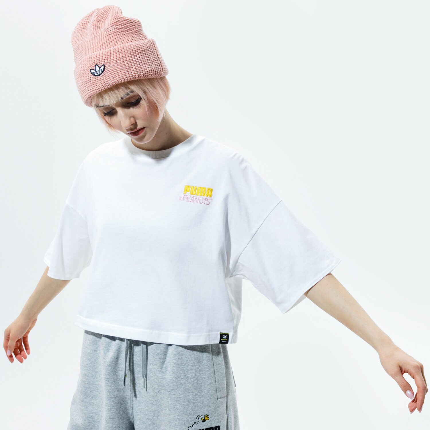 dámské tričko PUMA TRIČKO PUMA X PEANUTS W TEE 53115802 BÍLÁ