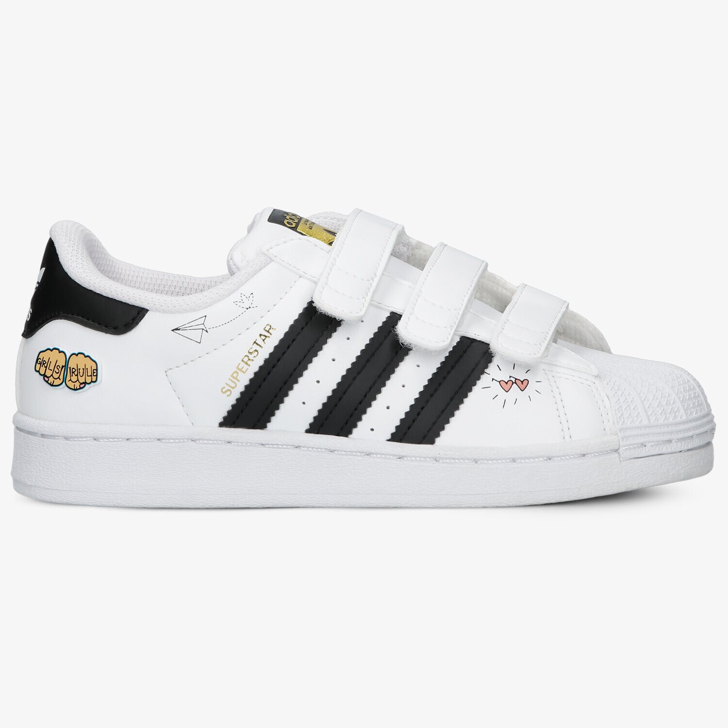 dětské tenisky ADIDAS SUPERSTAR CF C  FZ0615 BÍLÁ