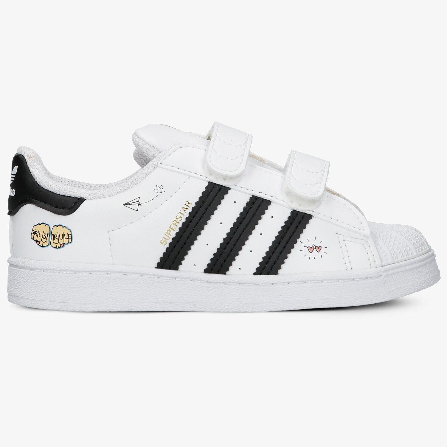 dětské tenisky ADIDAS SUPERSTAR CF I  FZ0619 BÍLÁ