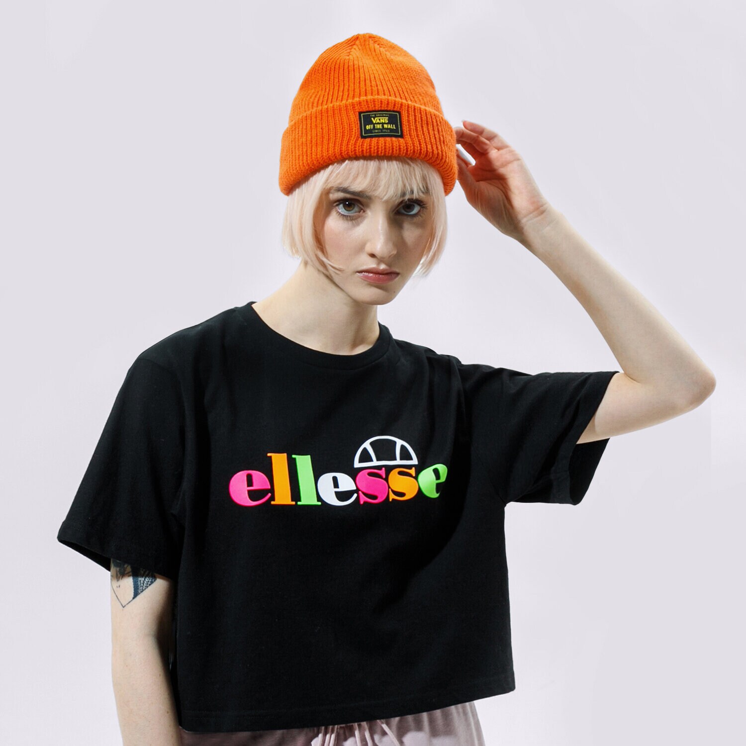 dámské tričko ELLESSE TRIČKO CORDELA BLK SGF10514011 ČERNÁ