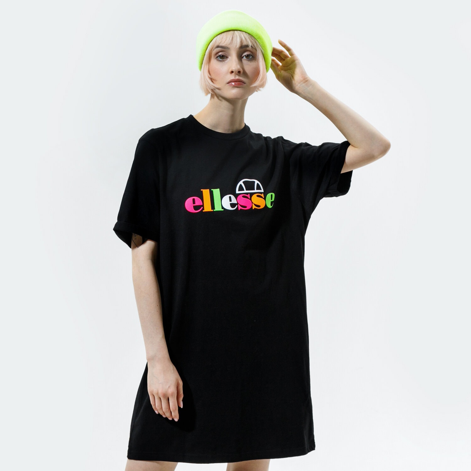 dámské šaty ELLESSE ŠATY INKA BLK SGF10515011 ČERNÁ