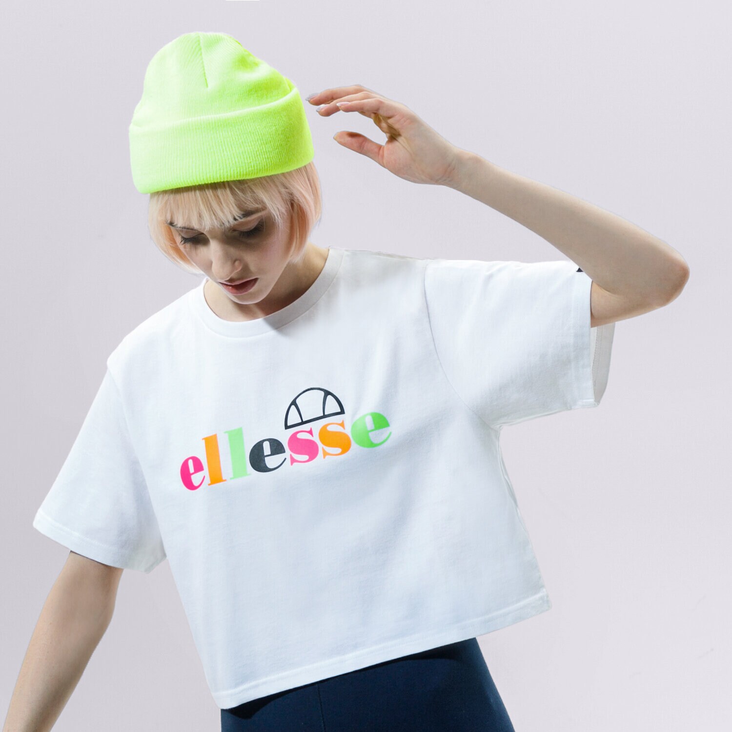 dámské tričko ELLESSE TRIČKO CORDELA WHT SGF10514908 BÍLÁ