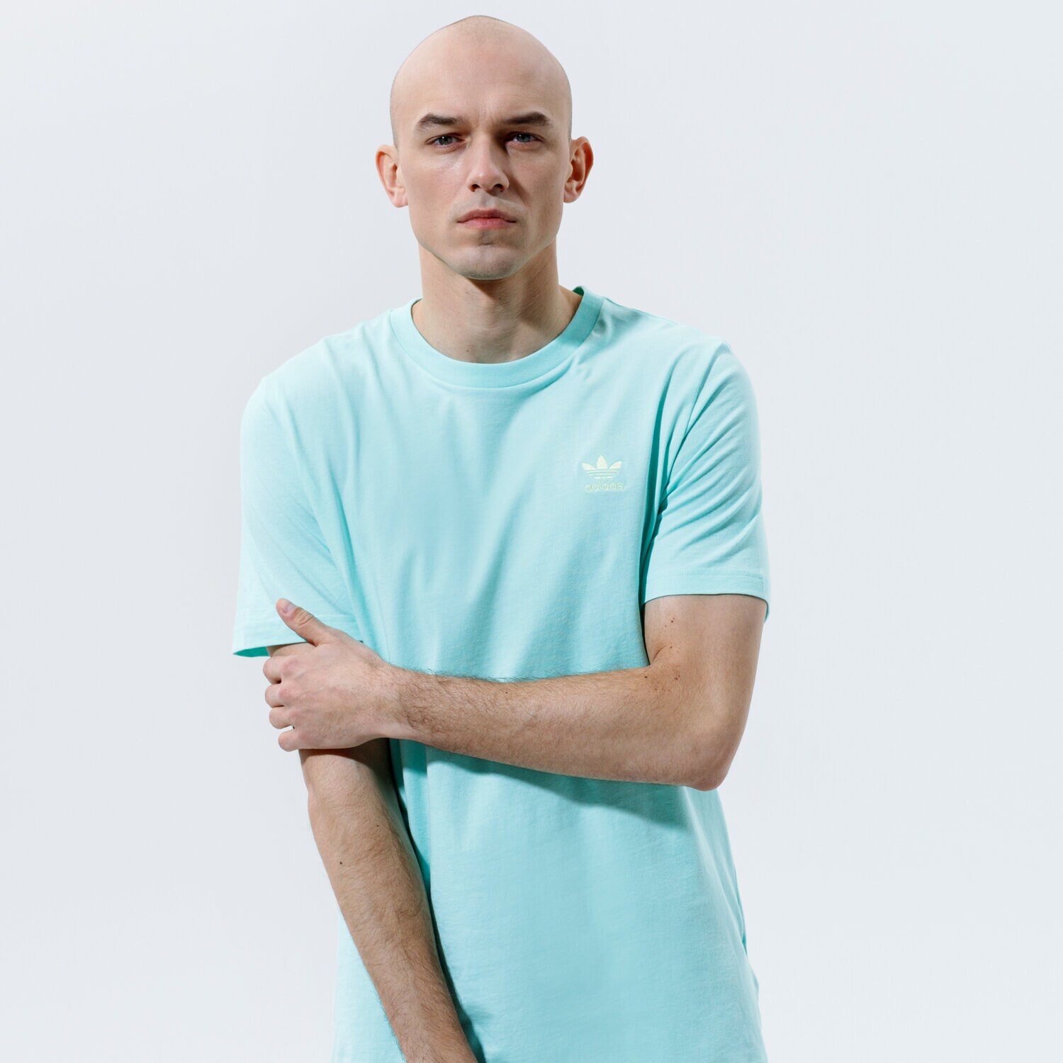 pánské tričko ADIDAS TRIČKO ESSENTIAL TEE GN3404 MODRÁ