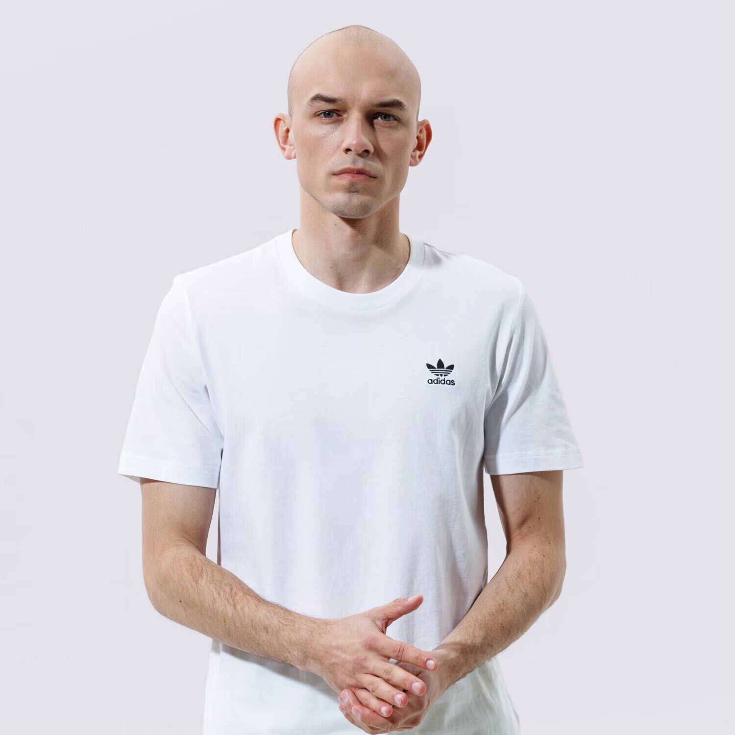 pánské tričko ADIDAS TRIČKO ESSENTIAL GN3415 BÍLÁ