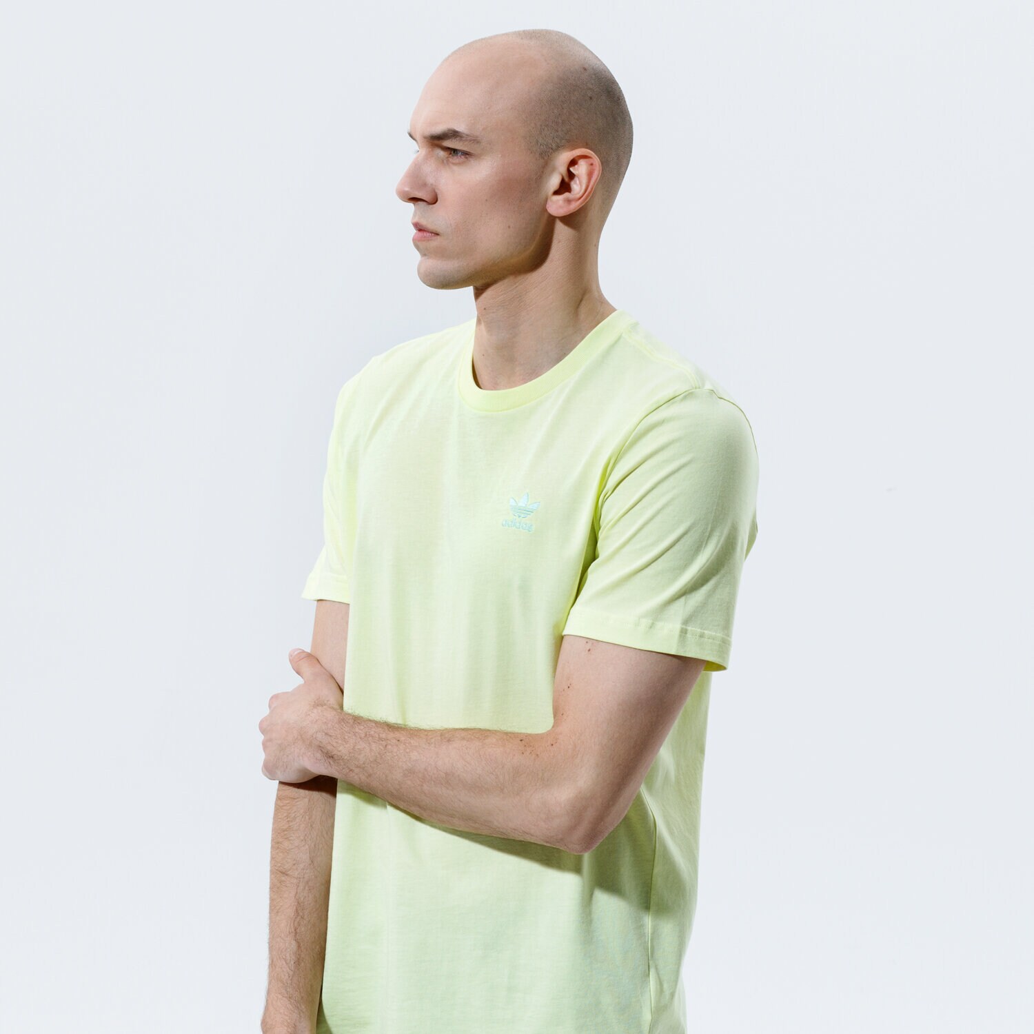 pánské tričko ADIDAS TRIČKO ESSENTIAL TEE GN3403 ŽLUTÁ