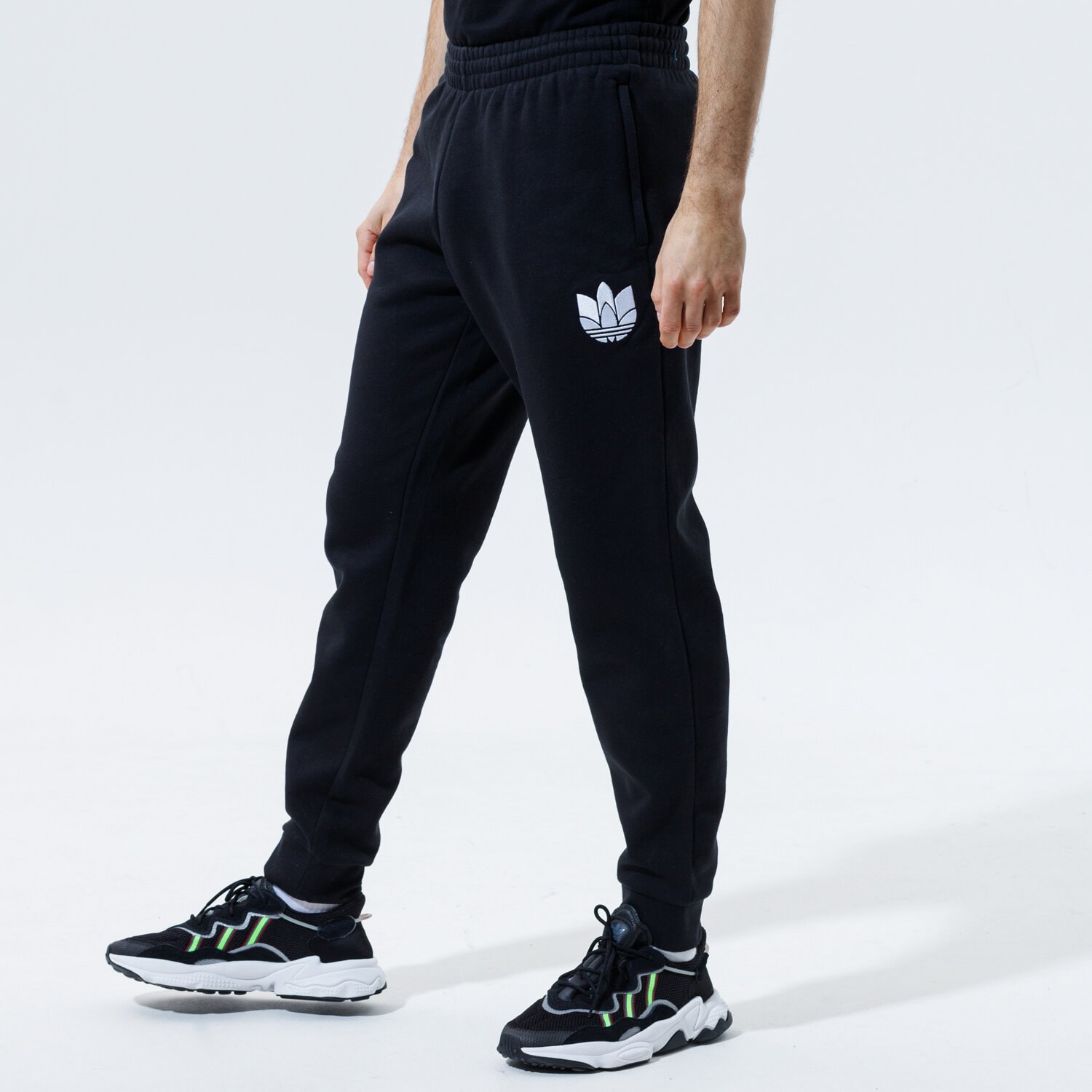 pánské kalhoty ADIDAS KALHOTY  3D TREF SWTPANT GN3537 ČERNÁ