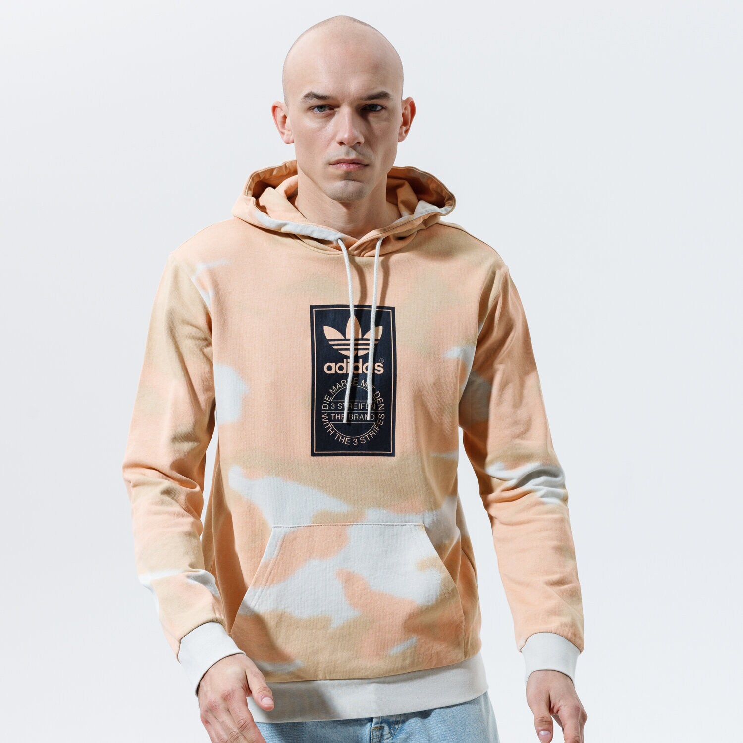 pánská mikina ADIDAS MIKINA S KAPUCÍ CAMO AOP HOODIE GN1880 VÍCEBAREVNÁ