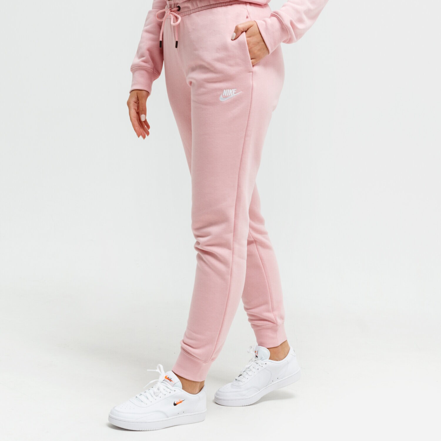 dámské kalhoty NIKE KALHOTY  SPORTSWEAR ESSENTIAL BV4095-632 RŮŽOVÁ