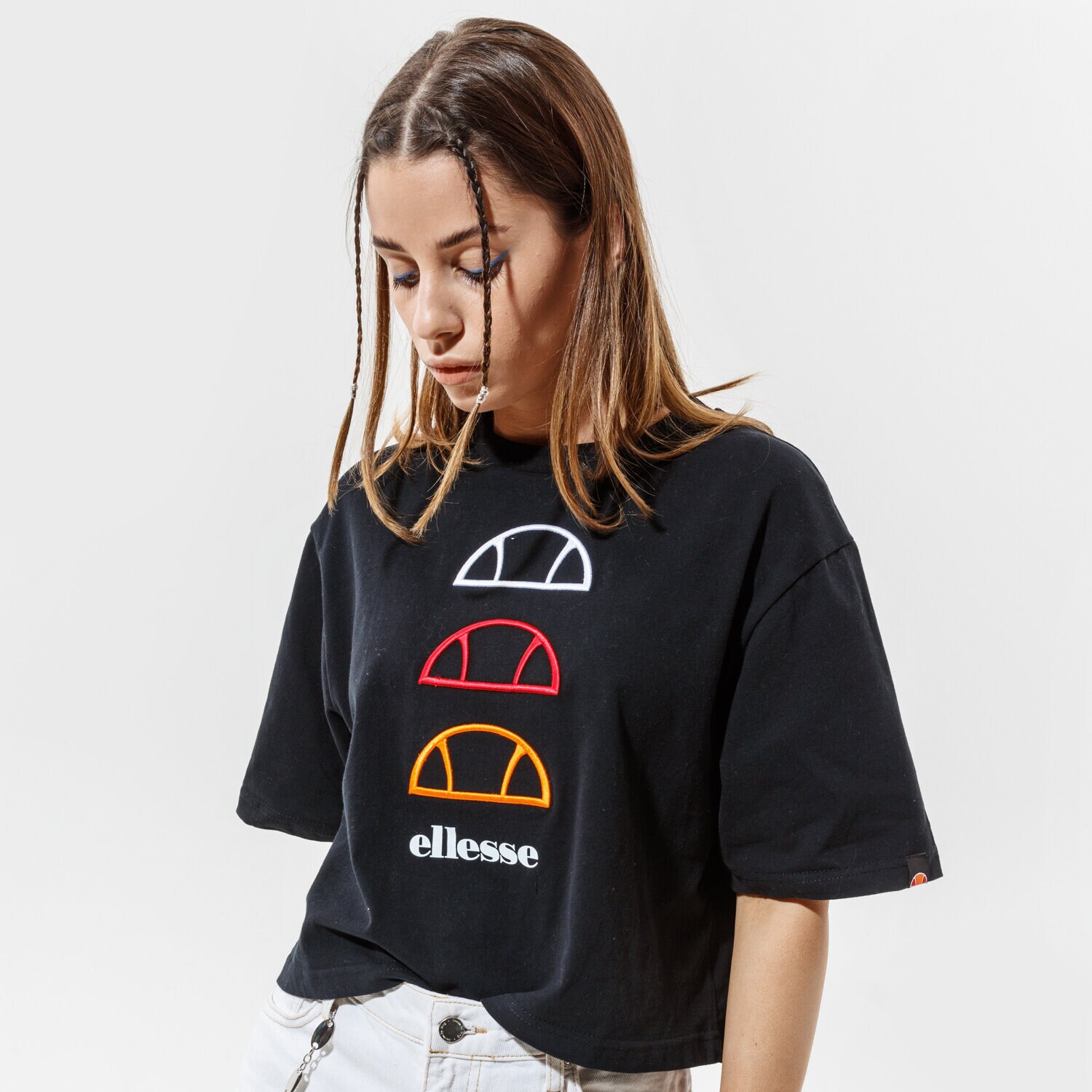 dámské tričko ELLESSE TRIČKO DEWAY SGG09814BLACK ČERNÁ