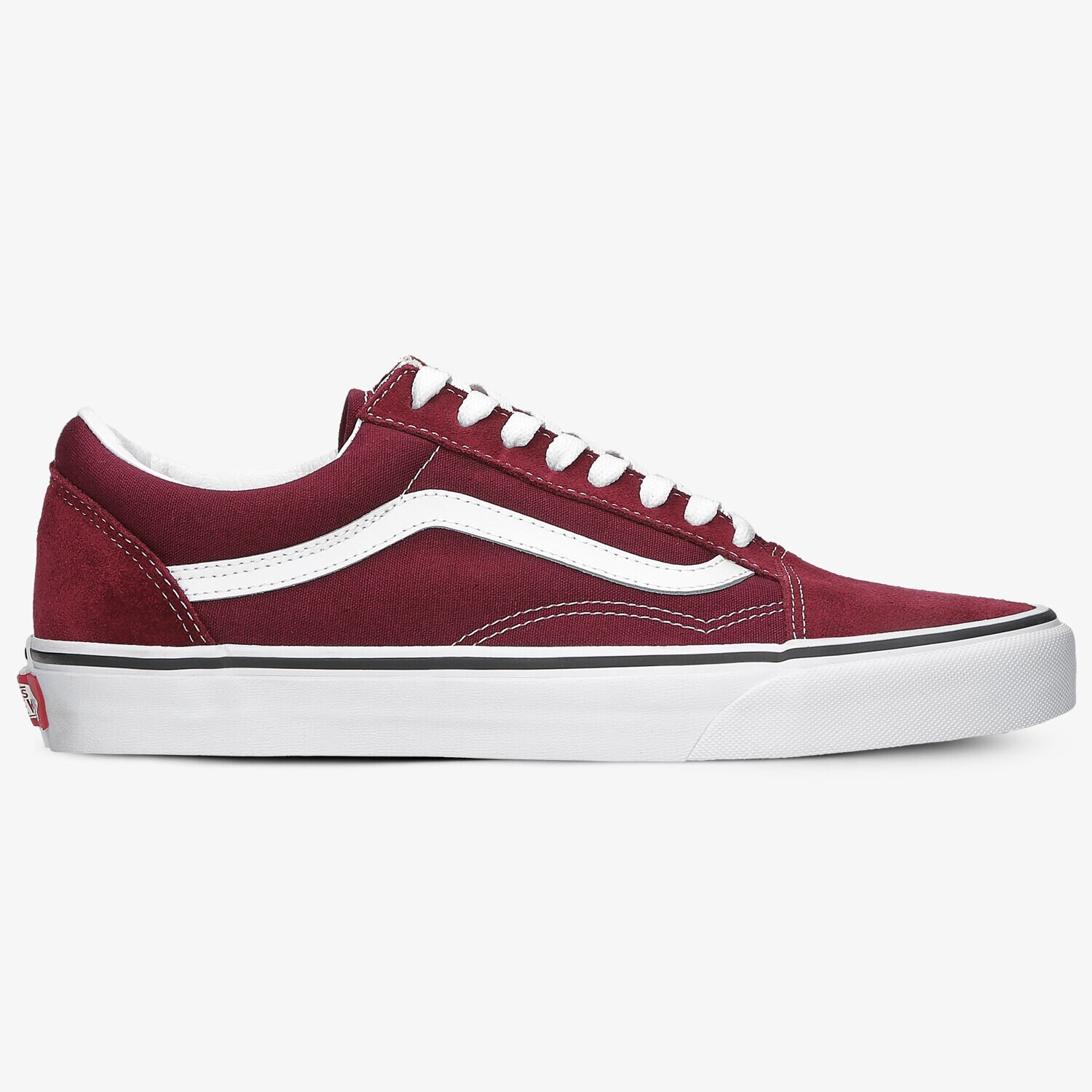 pánské skate boty (skateboardové) VANS UA OLD SKOOL VN0A38G15U71 BORDOVÁ