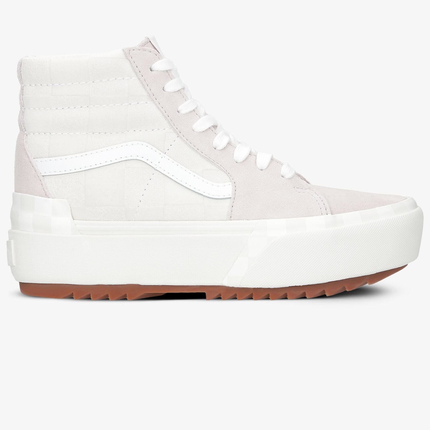 dámské tenisky VANS UA SK8-HI STACKED VN0A4BTW5ZR1 BÍLÁ