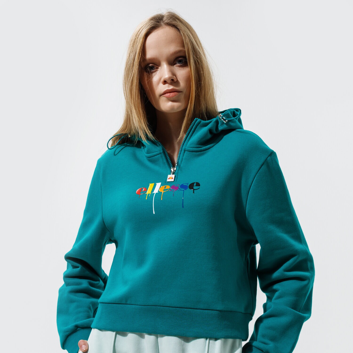 dámská mikina ELLESSE MIKINA S KAPUCÍ TOMA OH HOODY GREEN SGI11090503 ZELENÁ