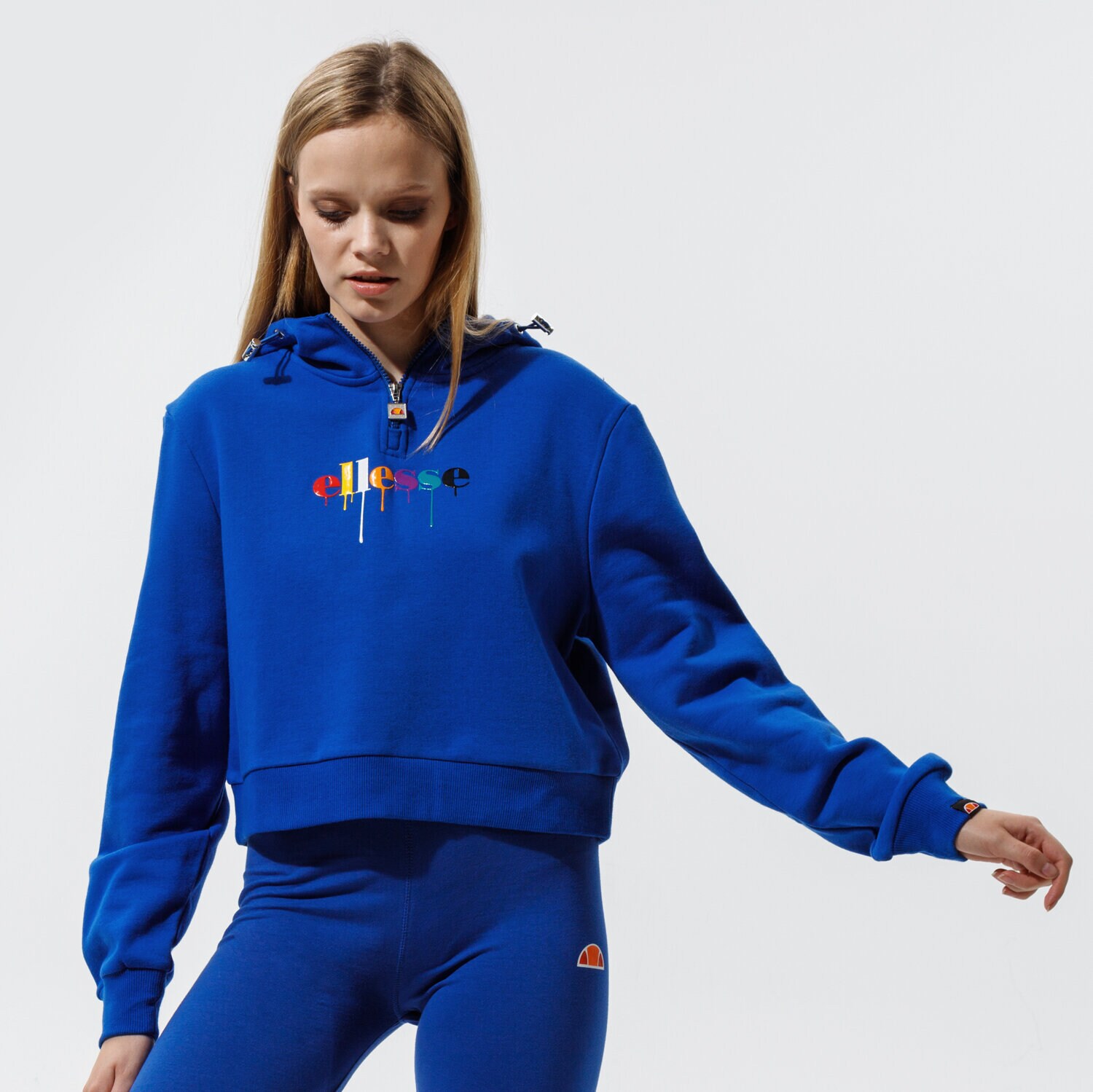 dámská mikina ELLESSE MIKINA S KAPUCÍ TOMA OH HOODY BLUE SGI11090402 MODRÁ