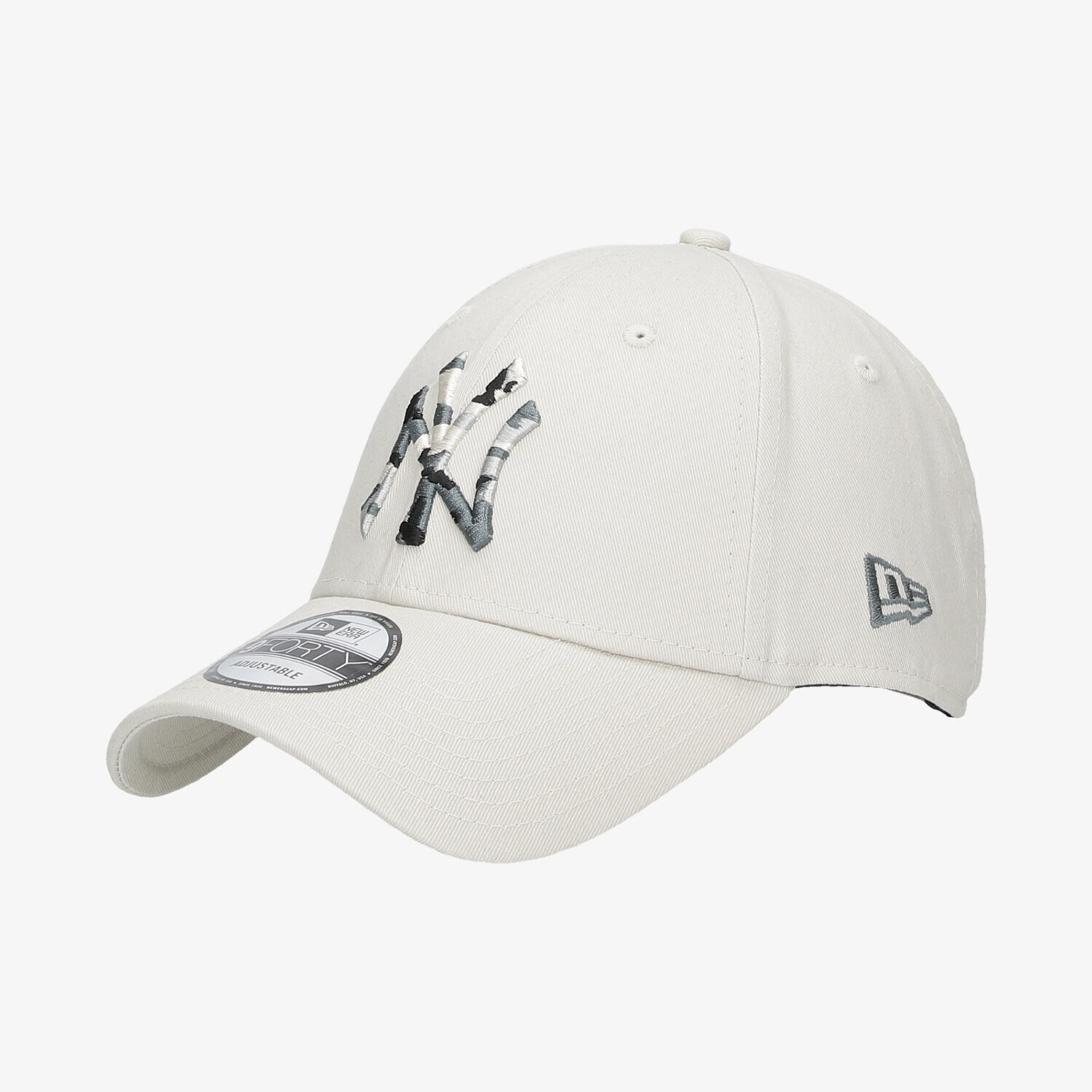 dětská kšiltovka NEW ERA ČEPICE CAMO INFILL 9FORTY NEYYAN STNURC 60112619 BÍLÁ