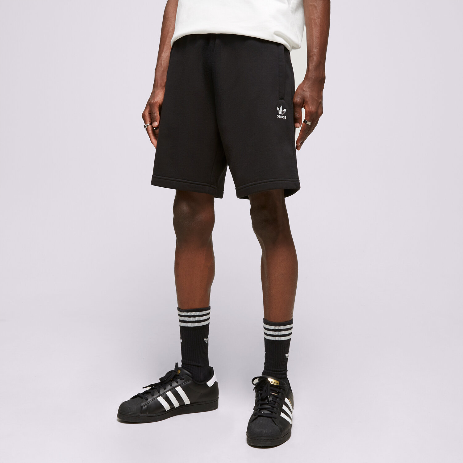 pánské kraťasy ADIDAS ŠORTKY  ESSENTIAL SHORT IA4901 ČERNÁ