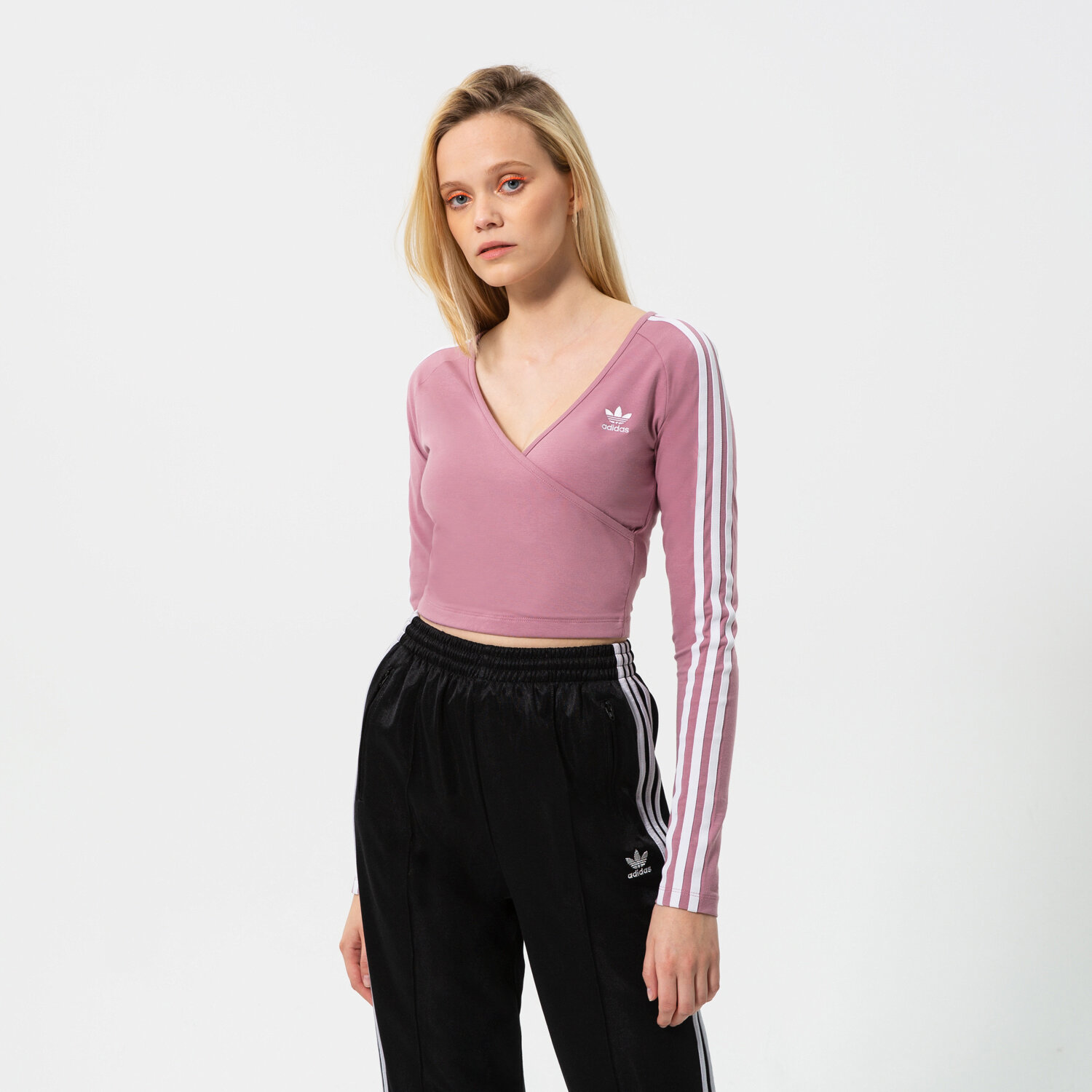 dámské tričko ADIDAS TRIČKO LONG SLEEVE HE4957 RŮŽOVÁ