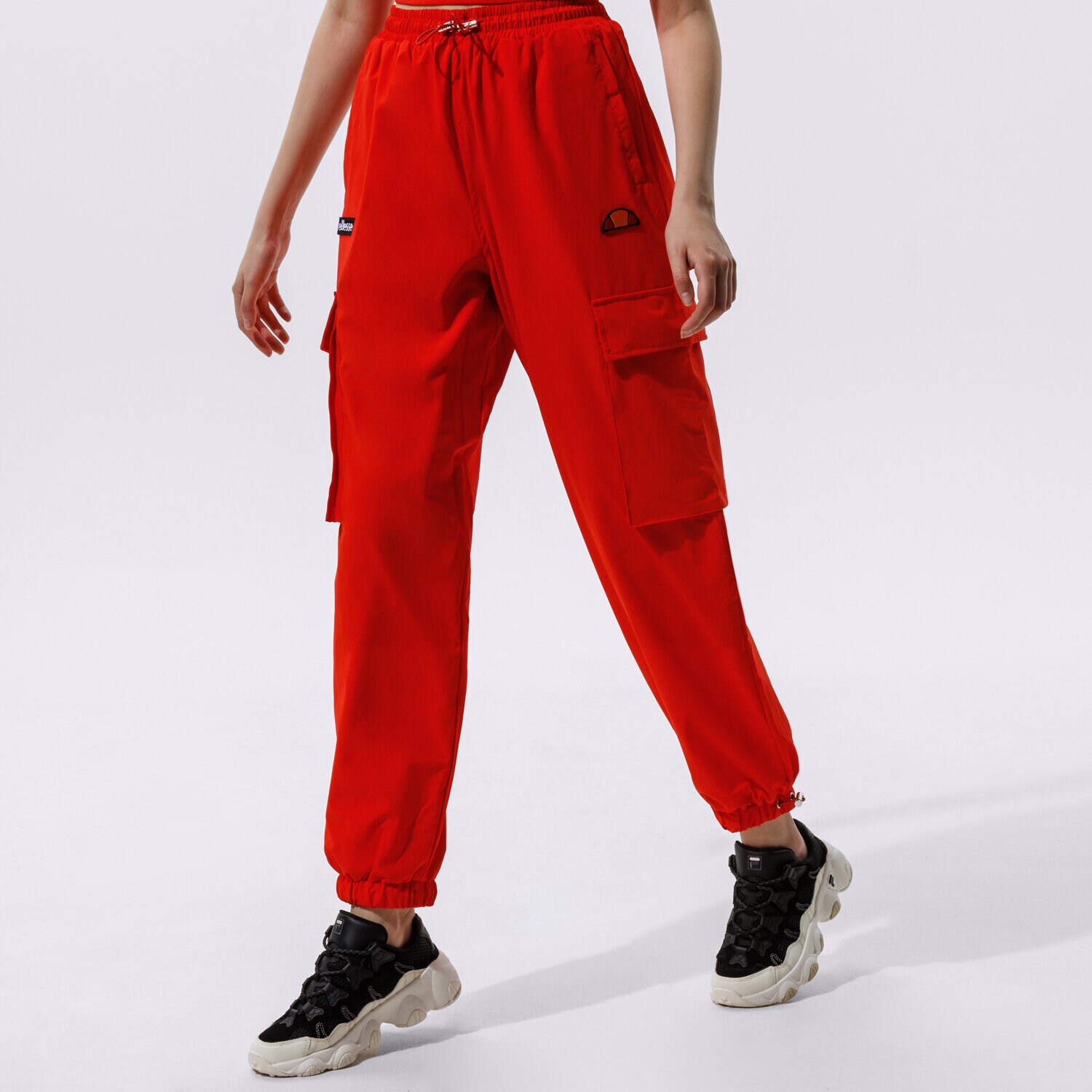dámské kalhoty ELLESSE KALHOTY  ROSANA TRACK PANT RED SGI11088823 ČERVENÁ