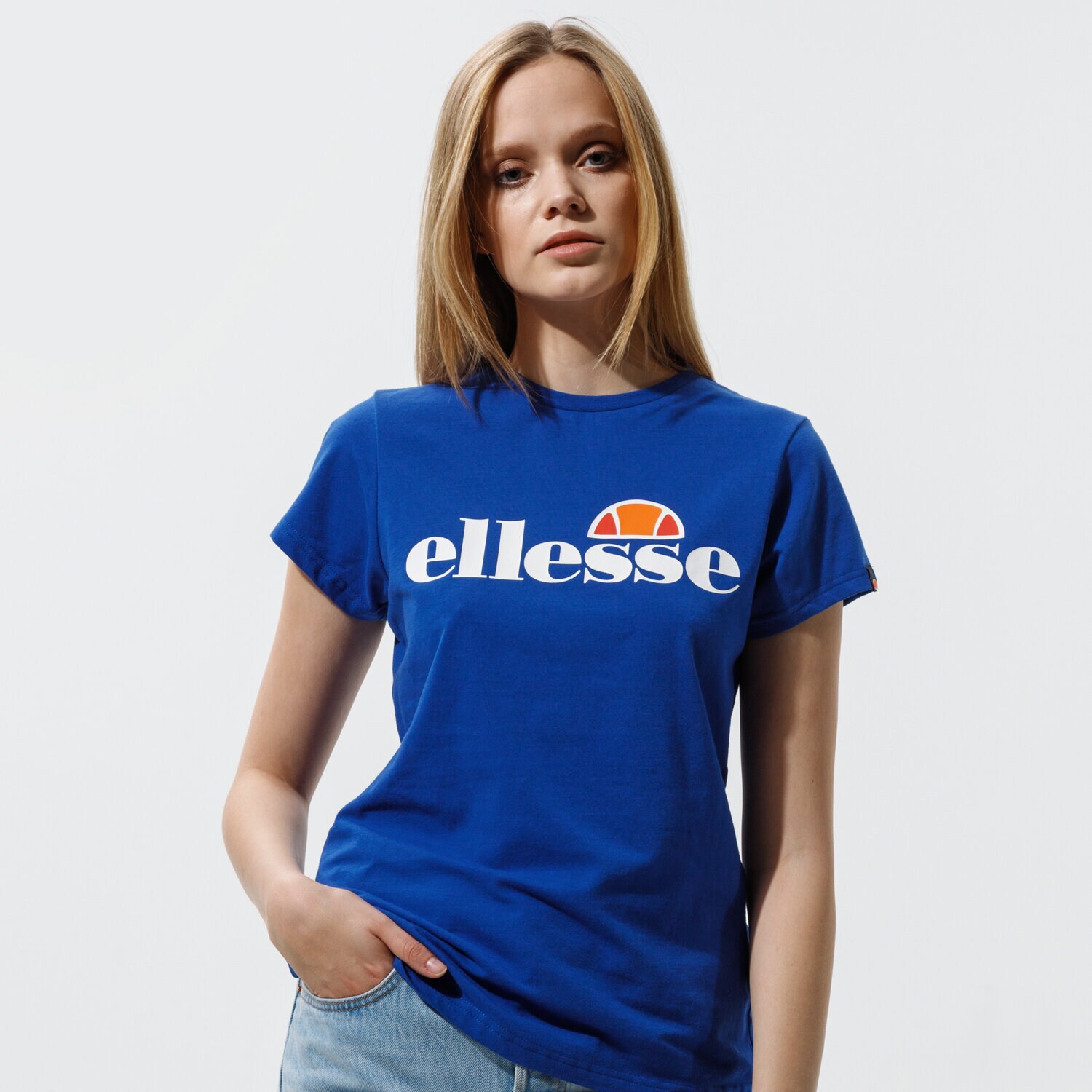 dámské tričko ELLESSE TRIČKO HAYES TEE SHIRT BLUE SGI11399402 MODRÁ