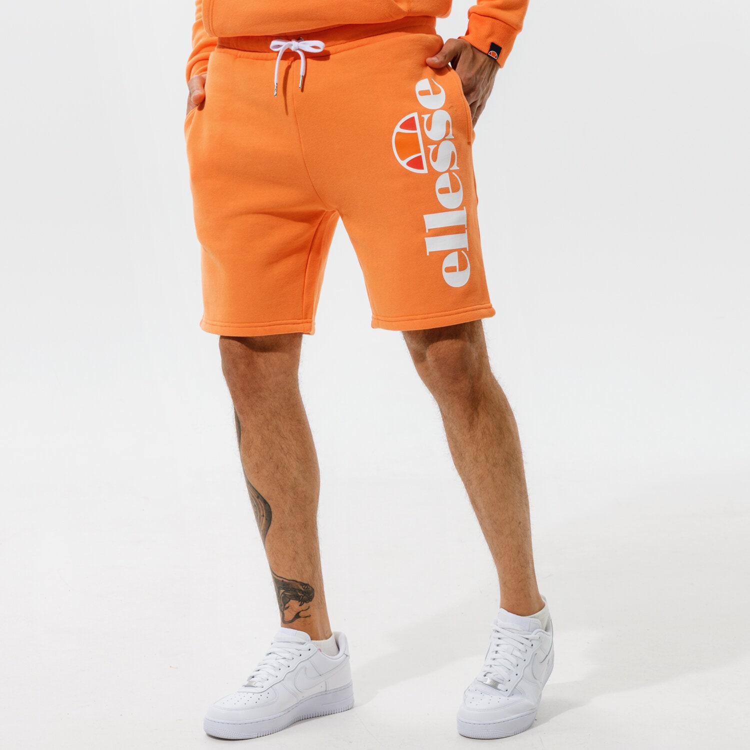 pánské kraťasy ELLESSE ŠORTKY  BOSSINI SHORT ORNG SHI08748704 ORANŽOVÁ