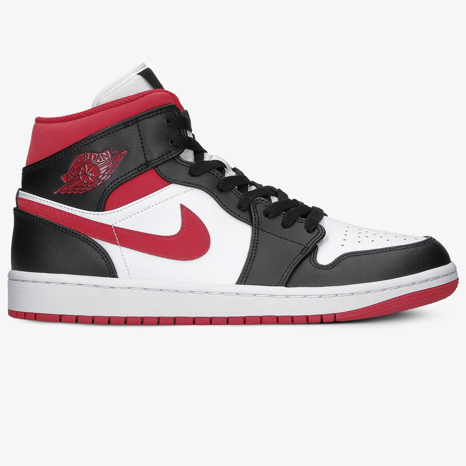 pánské tenisky AIR JORDAN 1 MID  554724-122 ČERNÁ