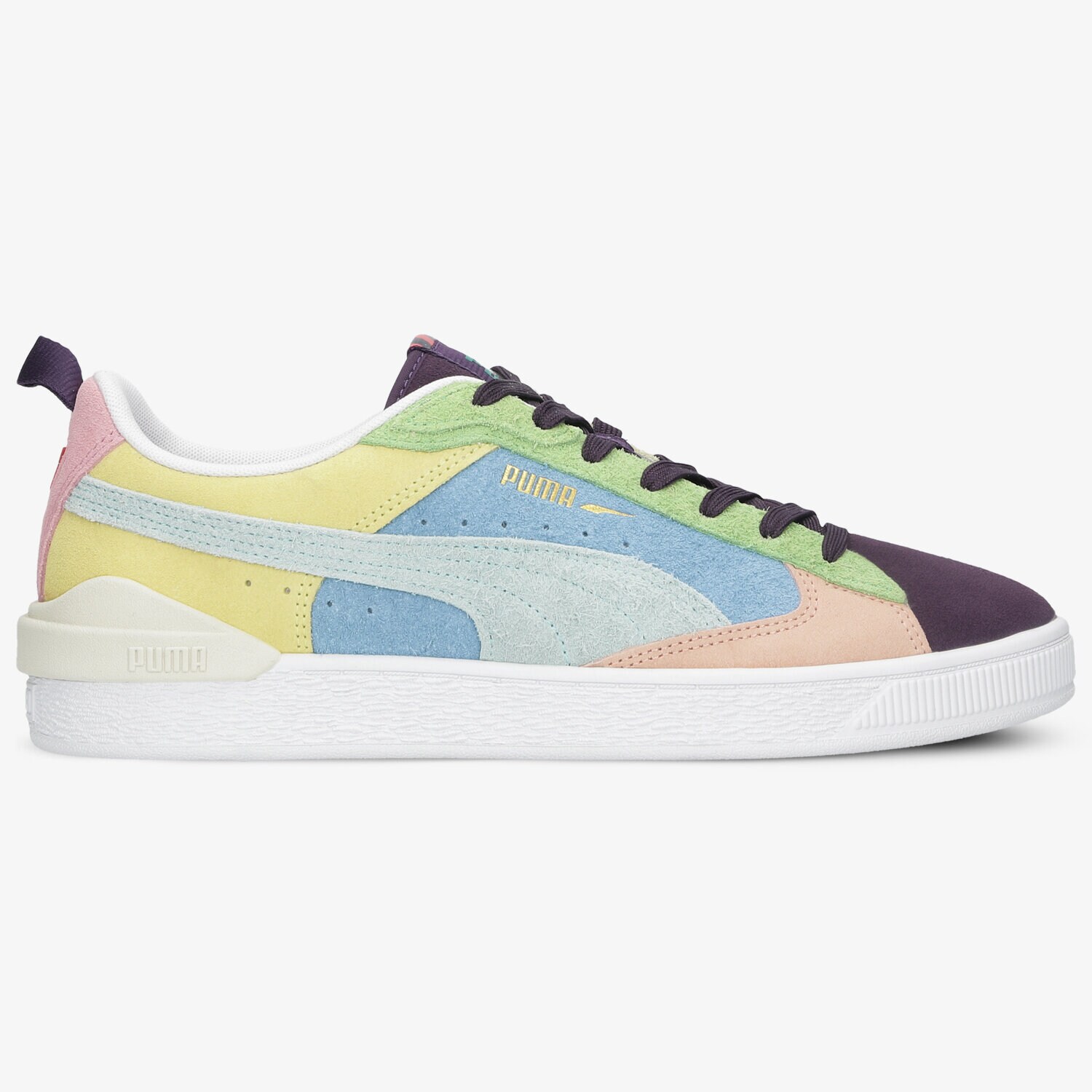 pánské tenisky PUMA SUEDE BLOC WTFORMSTRIPE 38118401 VÍCEBAREVNÁ