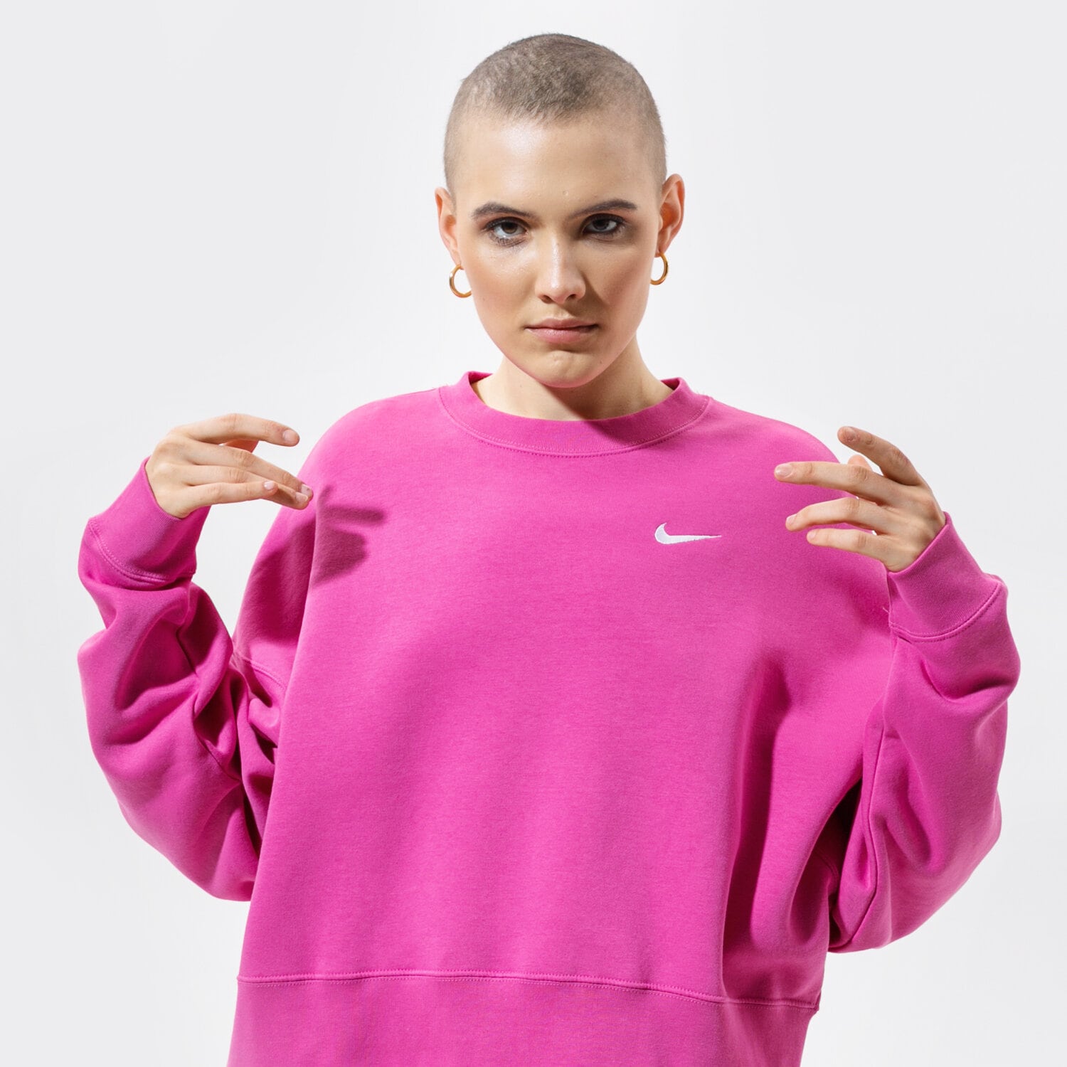 dámská mikina NIKE MIKINA SPORTSWEAR ESSENTIALS CK0168-623 RŮŽOVÁ
