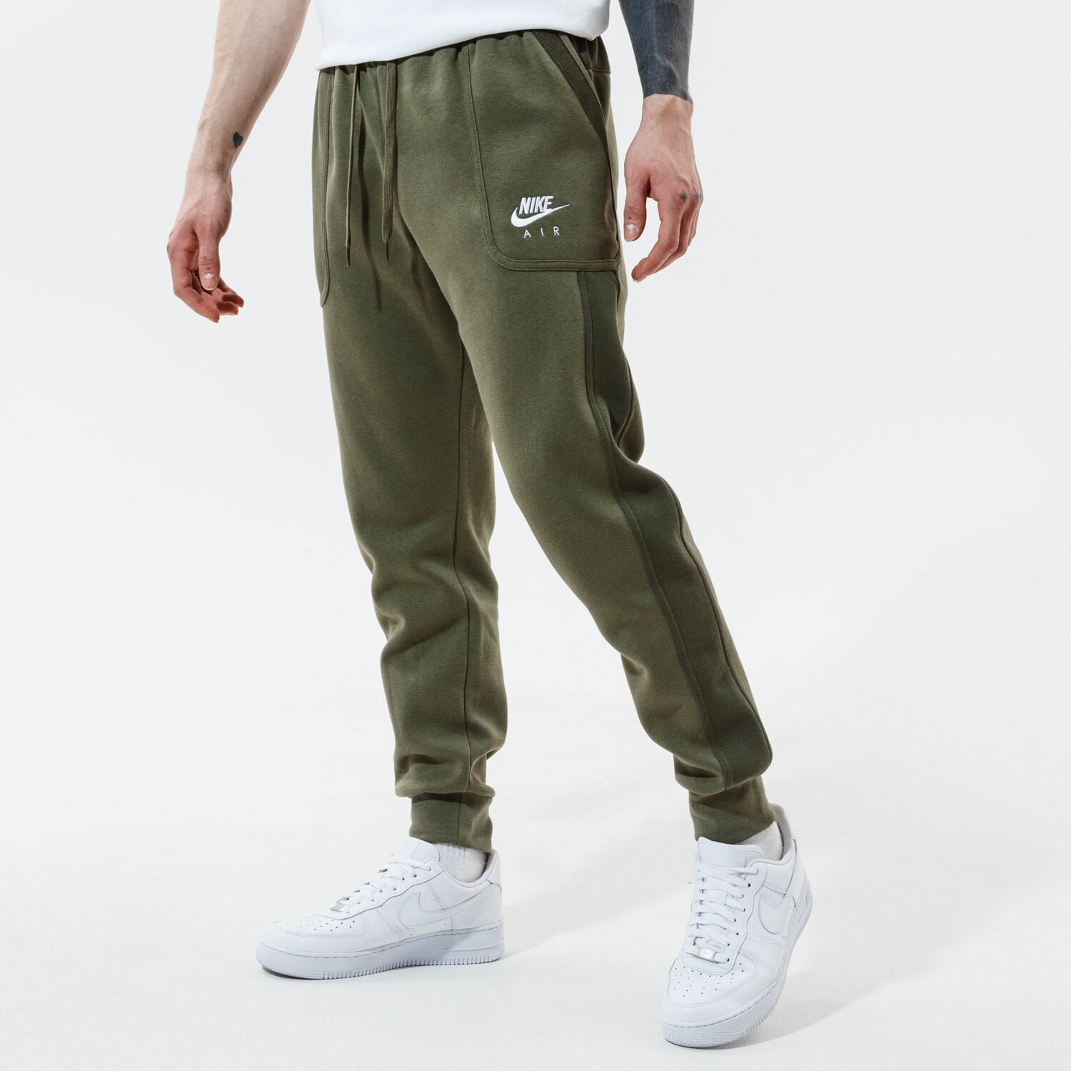 pánské kalhoty NIKE KALHOTY  AIR DC4317-222 KHAKI