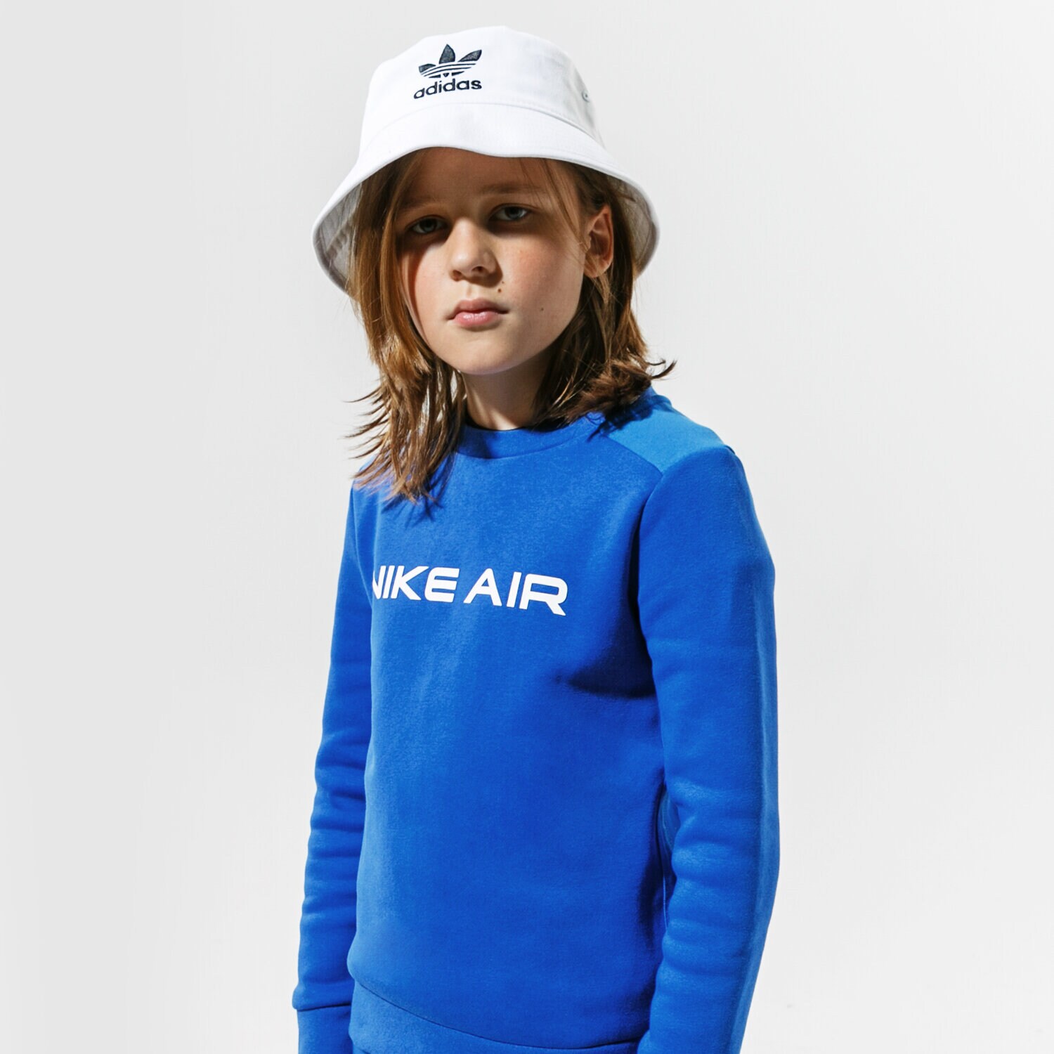 dětská mikina NIKE MIKINA AIR DA0703-480 MODRÁ