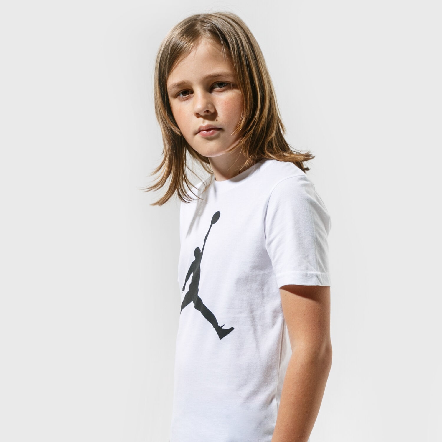 dětské tričko JORDAN TRIČKO JUMPMANTEE 952423-001 BÍLÁ