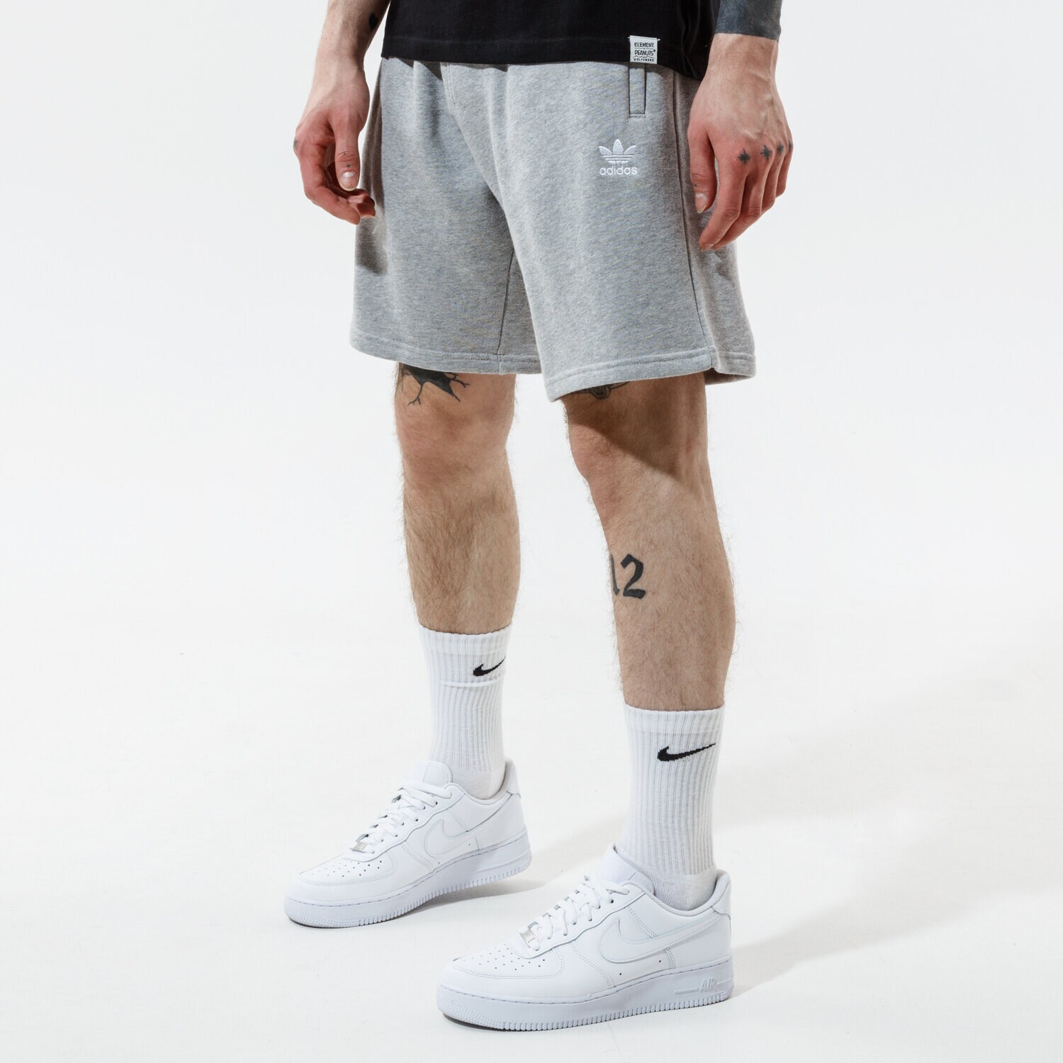 pánské kraťasy ADIDAS ŠORTKY  ESSENTIAL SHORT GD2555 ŠEDÁ