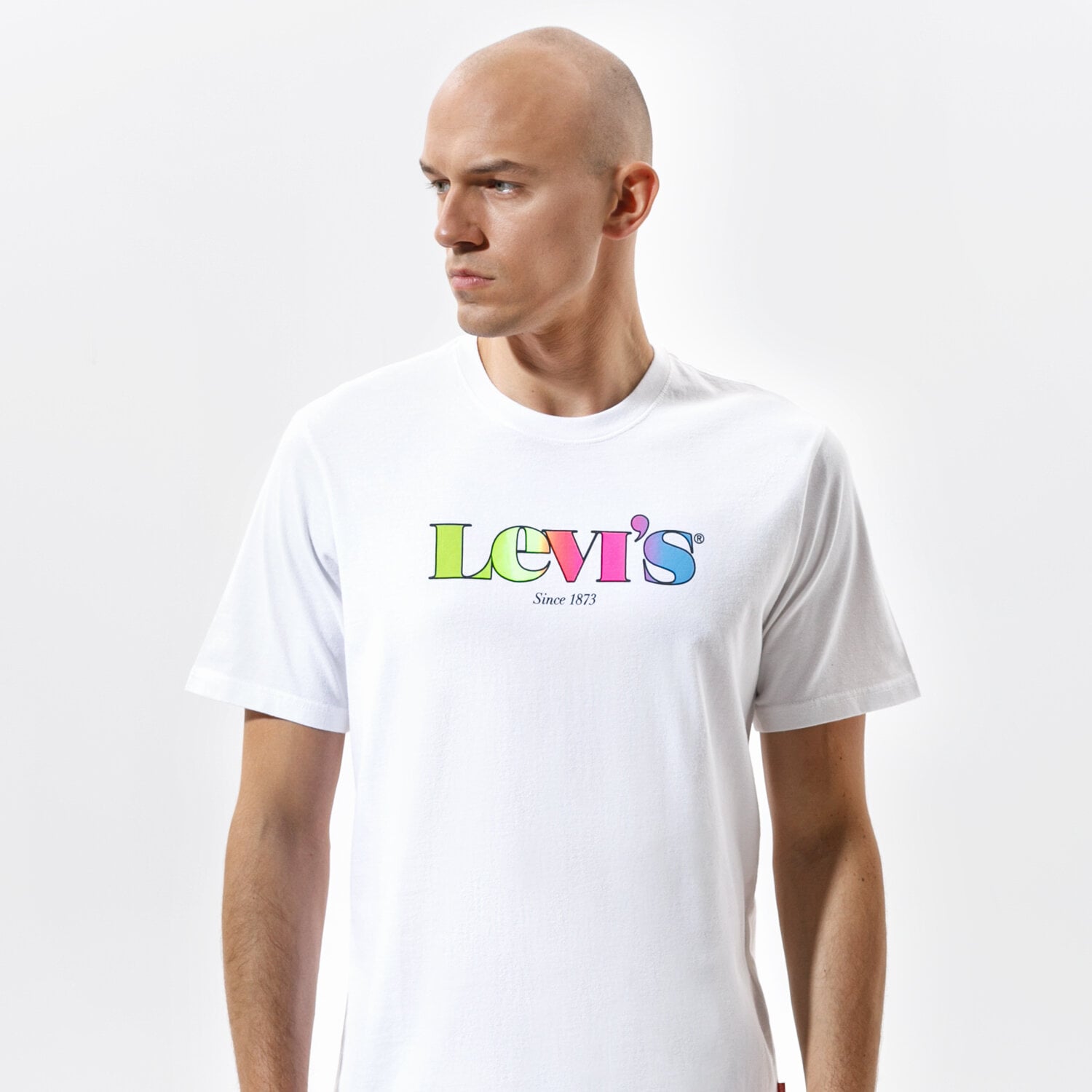 pánské tričko LEVI'S TRIČKO SS RELAXED FIT TEE 16143-0159 BÍLÁ