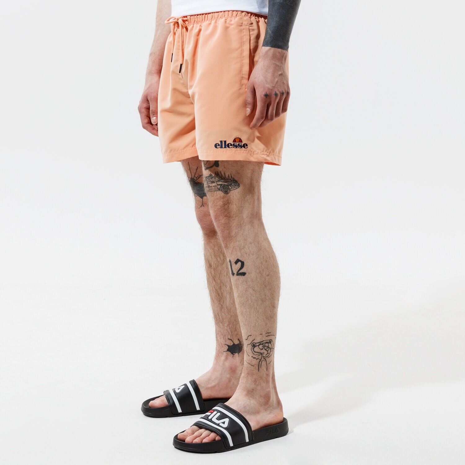 pánské kraťasy ELLESSE ŠORTKY  DO SWIMSHORT ORNG SHJ11942704 ORANŽOVÁ