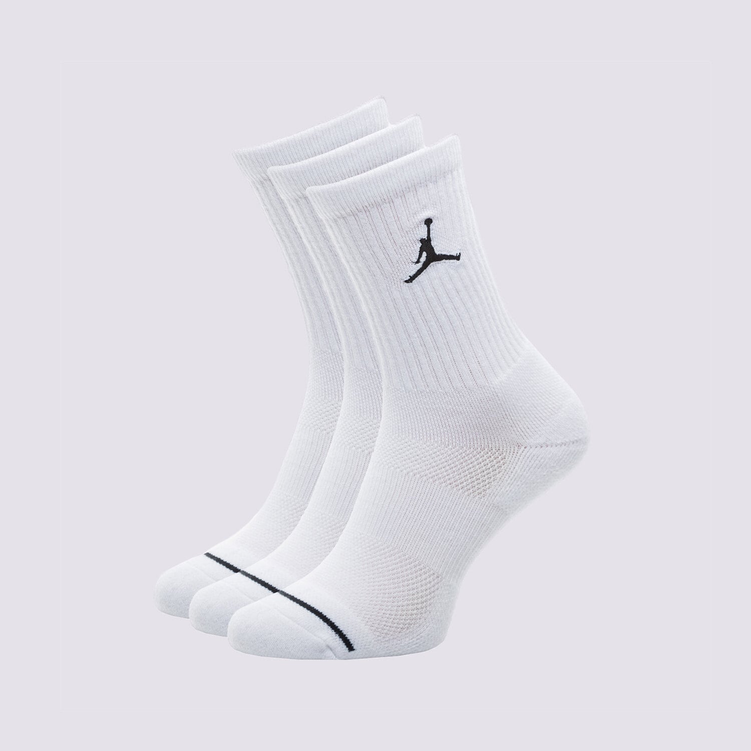 dámské ponožky JORDAN PONOŽKY UNISEX JORDAN JUMPMAN CREW SOCKS (3 PACK) SX5545-100 BÍLÁ