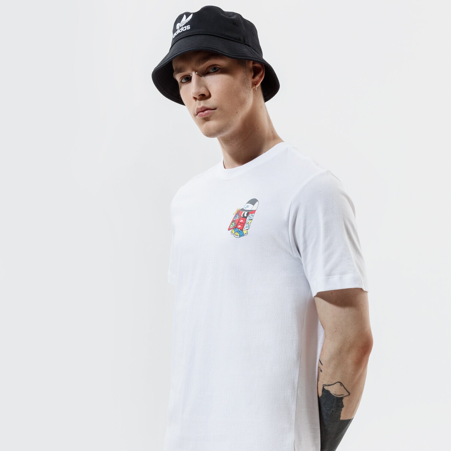 pánské tričko NIKE TRIČKO M NSW TEE SHOEBOX DD1260-100 BÍLÁ