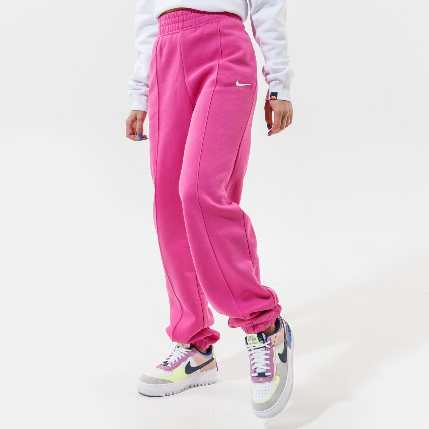 dámské kalhoty NIKE KALHOTY  SPORTSWEAR ESSENTIAL BV4089-623 RŮŽOVÁ