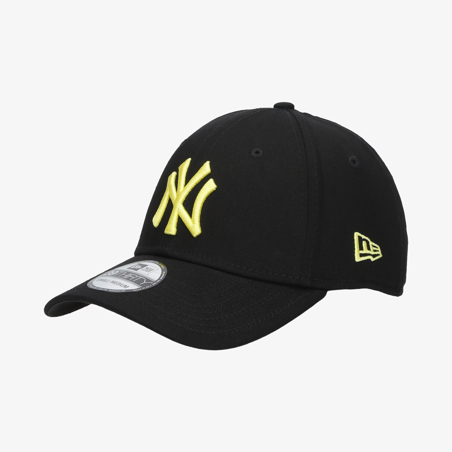 dětská kšiltovka NEW ERA ČEPICE LEAGUE ESSENTIAL 39THIRTY NEYYAN BLKLMD 60137598 ČERNÁ