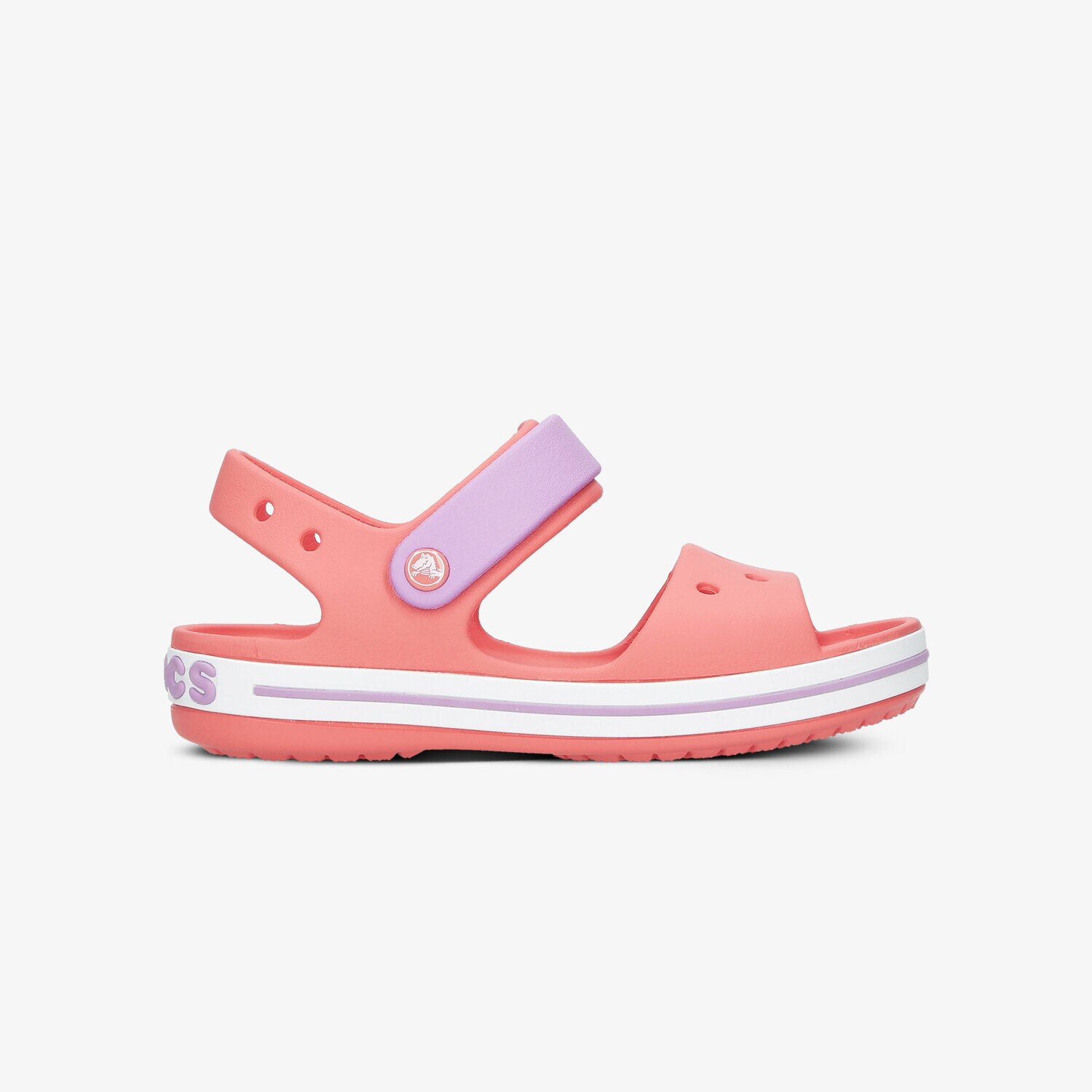 dětské sandály CROCS CROCBAND SANDAL KIDS 128566SLK ORANŽOVÁ