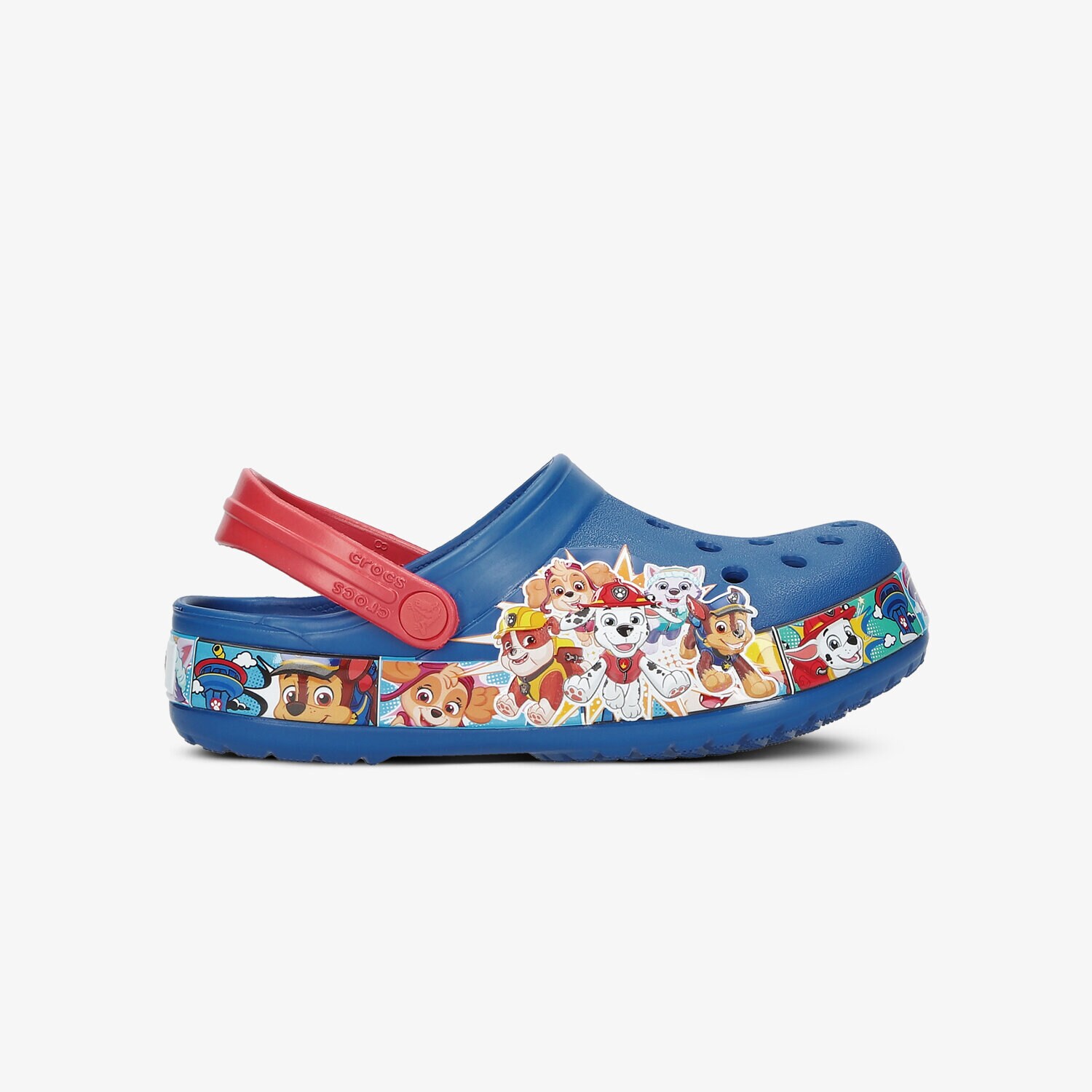dětské sandály CROCS FL PAW PATROL BAND CLG K 2055094GX MODRÁ